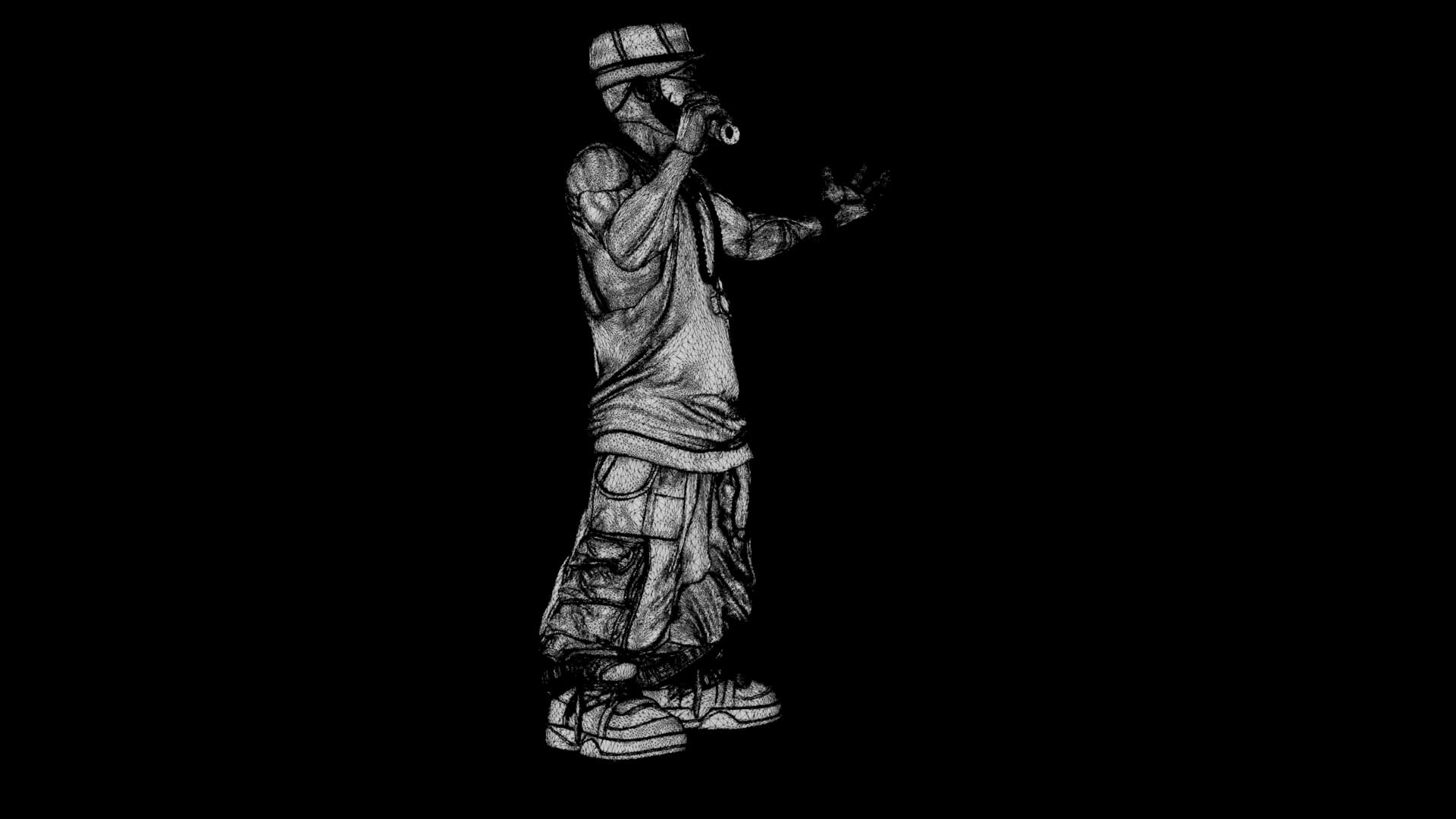 Rapper 3D Model 3D Model
