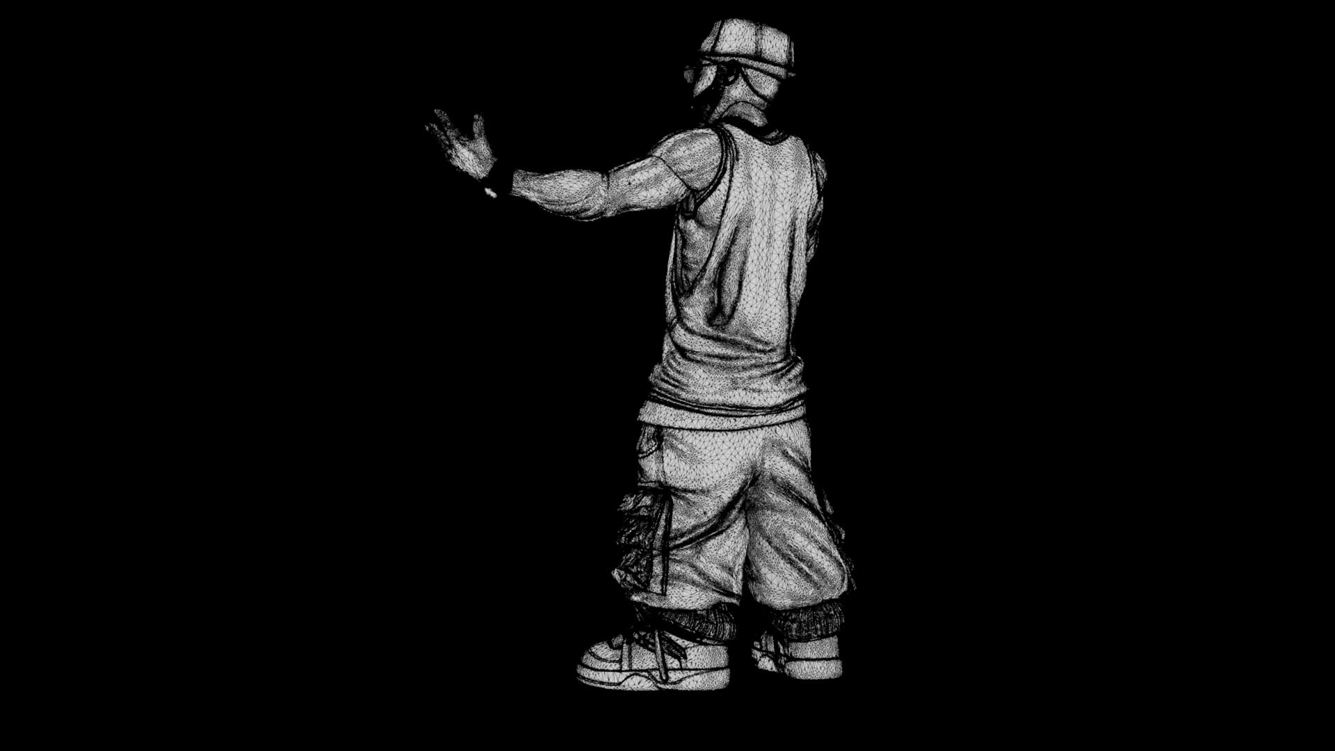 Rapper 3D Model 3D Model