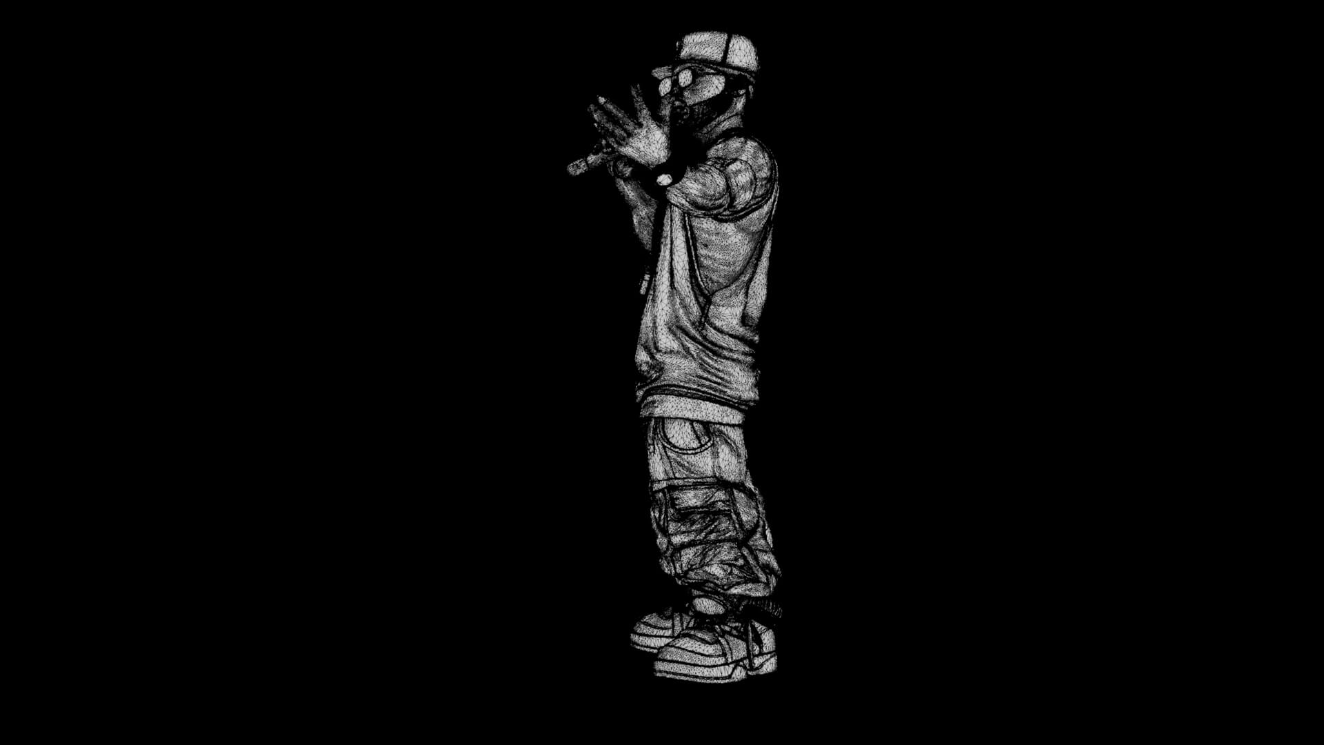 Rapper 3D Model 3D Model