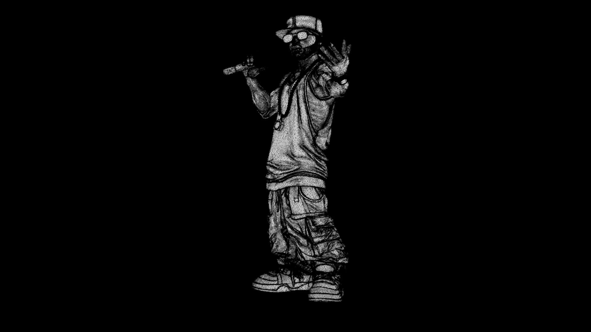 Rapper 3D Model 3D Model