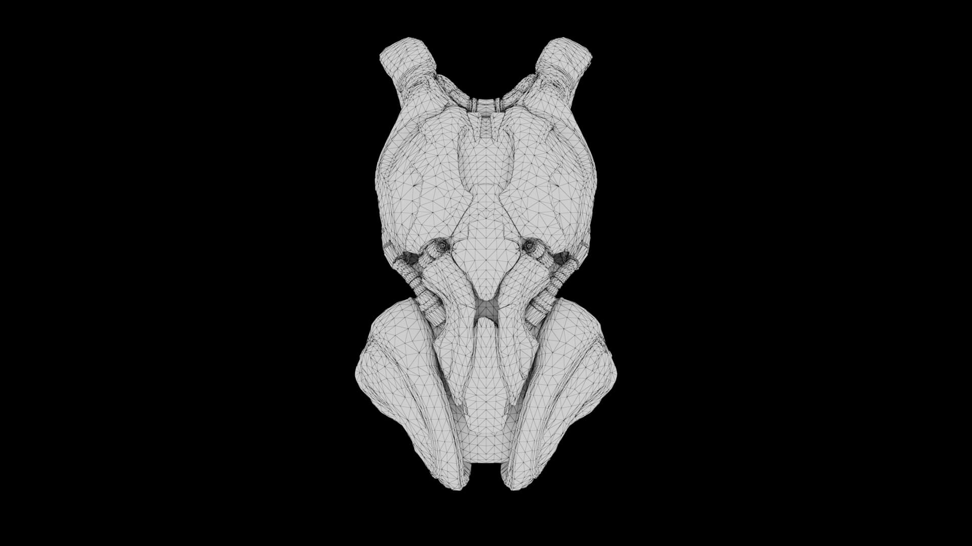 Sci-Fi Backpack 02 3D Model