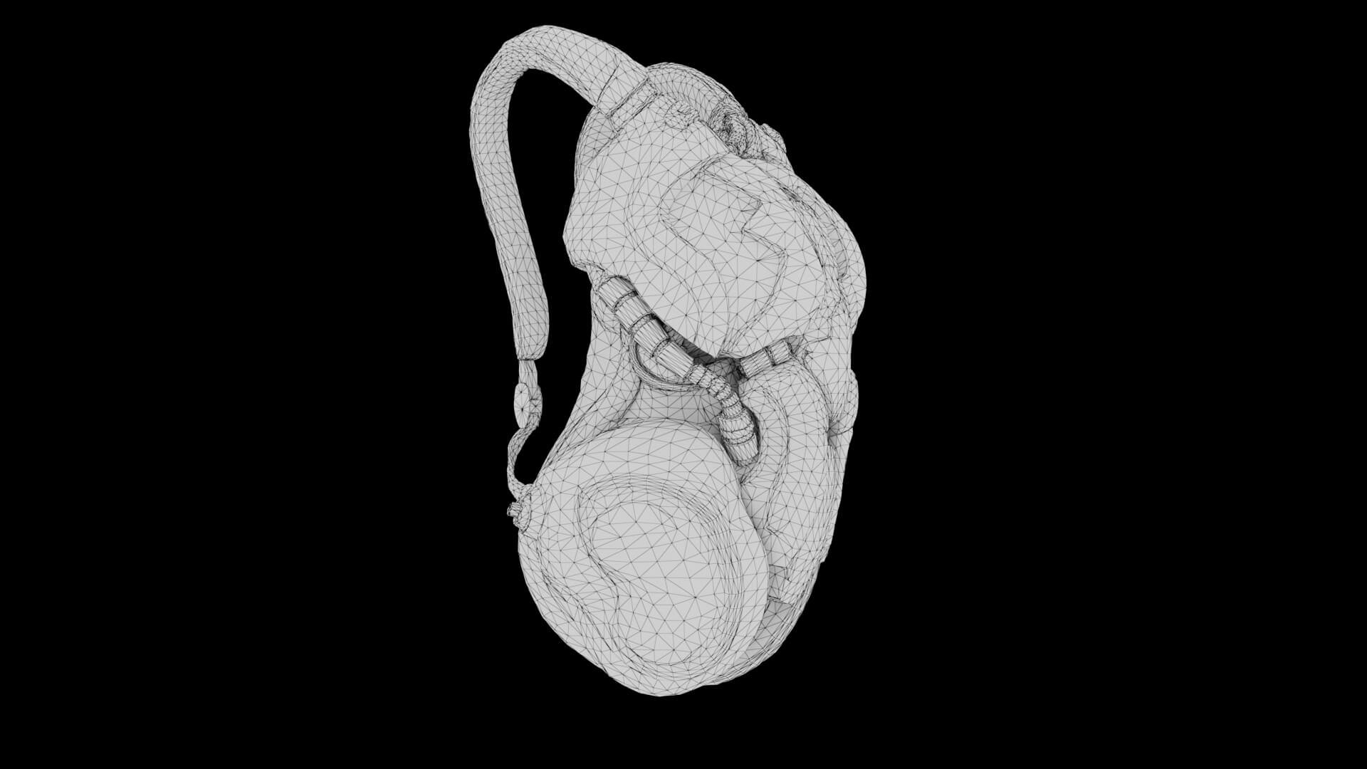 Sci-Fi Backpack 02 3D Model