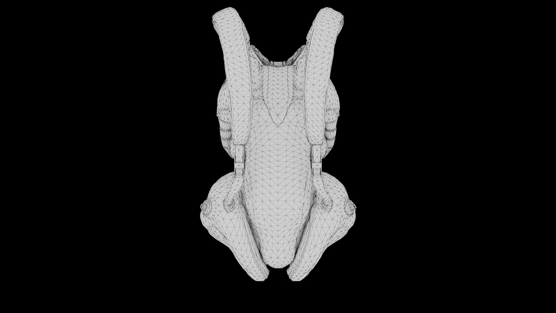 Sci-Fi Backpack 02 3D Model