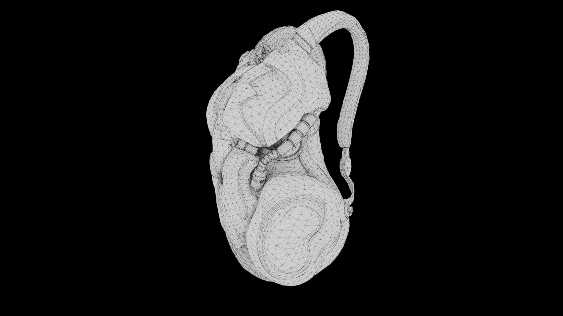 Sci-Fi Backpack 02 3D Model