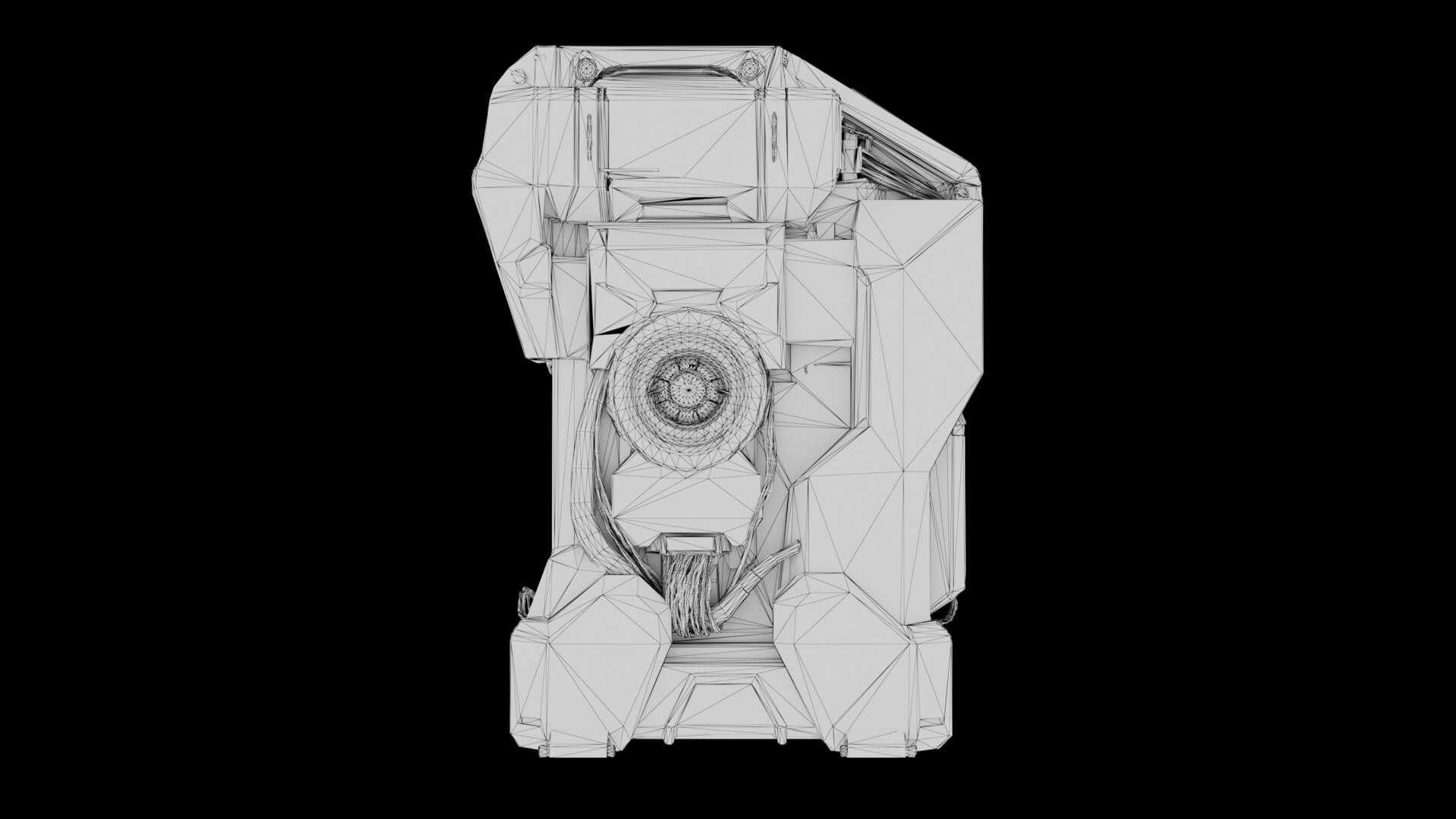 Sci-Fi Computer 3D Model 3D Model