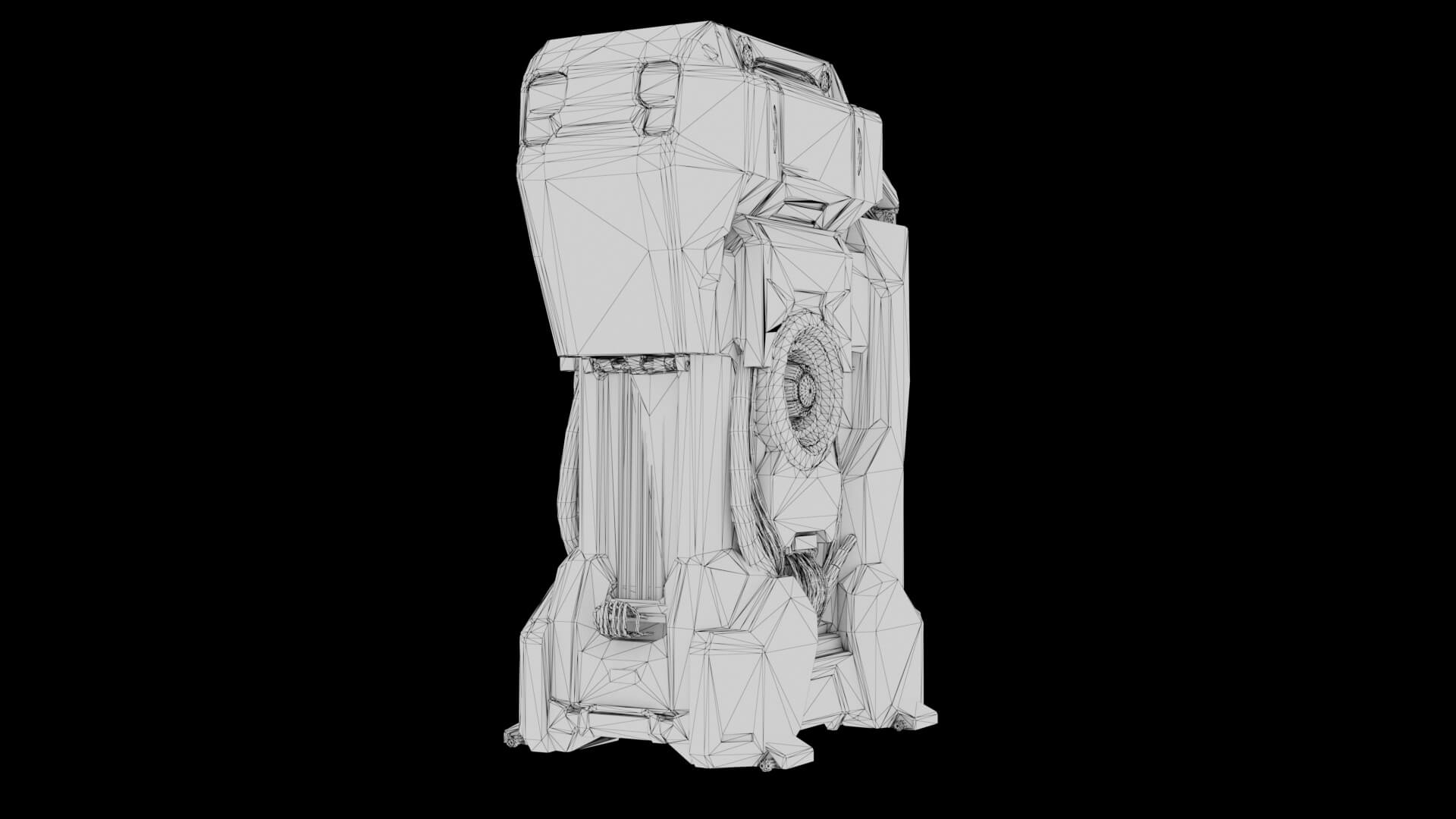 Sci-Fi Computer 3D Model 3D Model