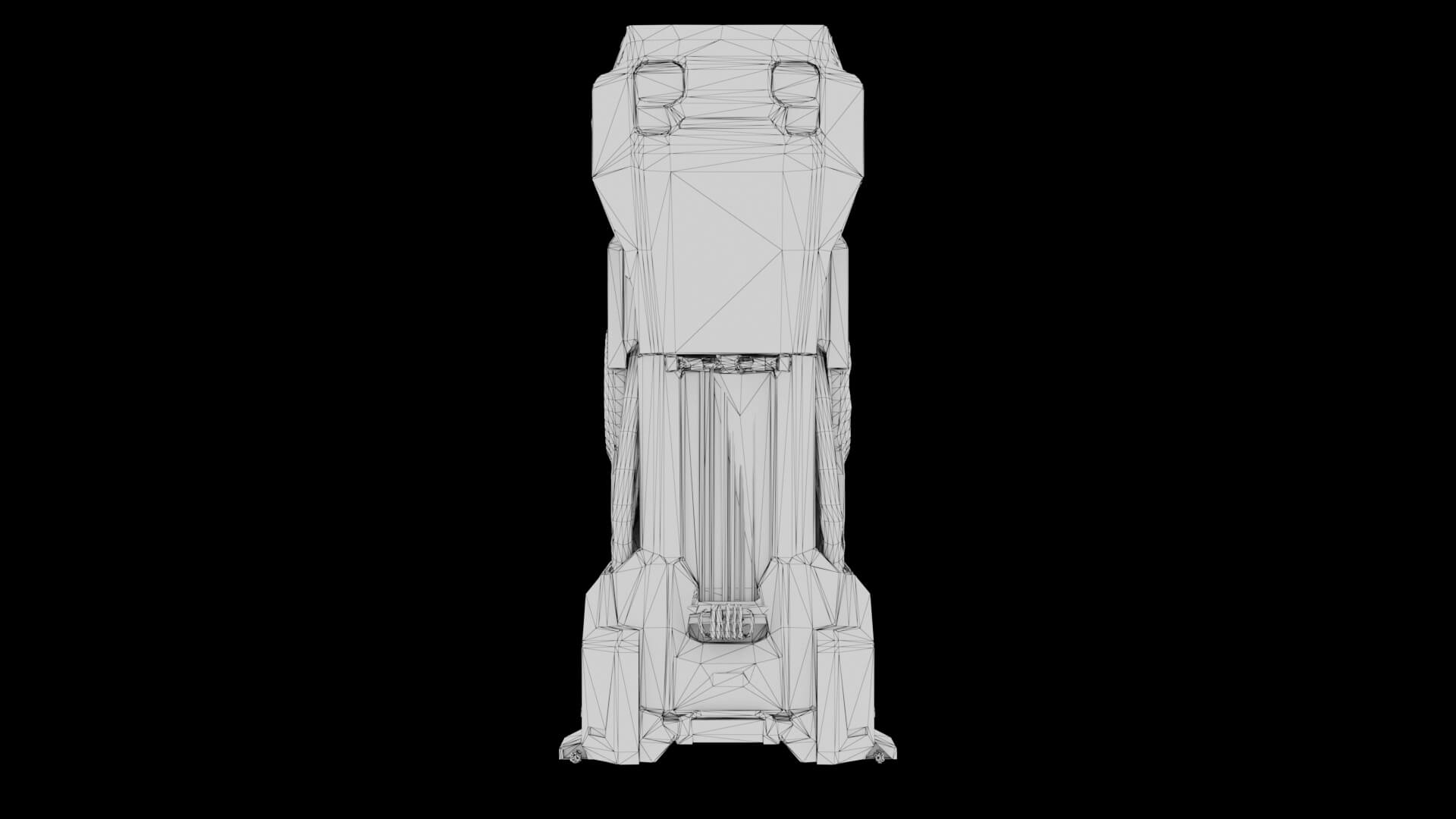 Sci-Fi Computer 3D Model 3D Model