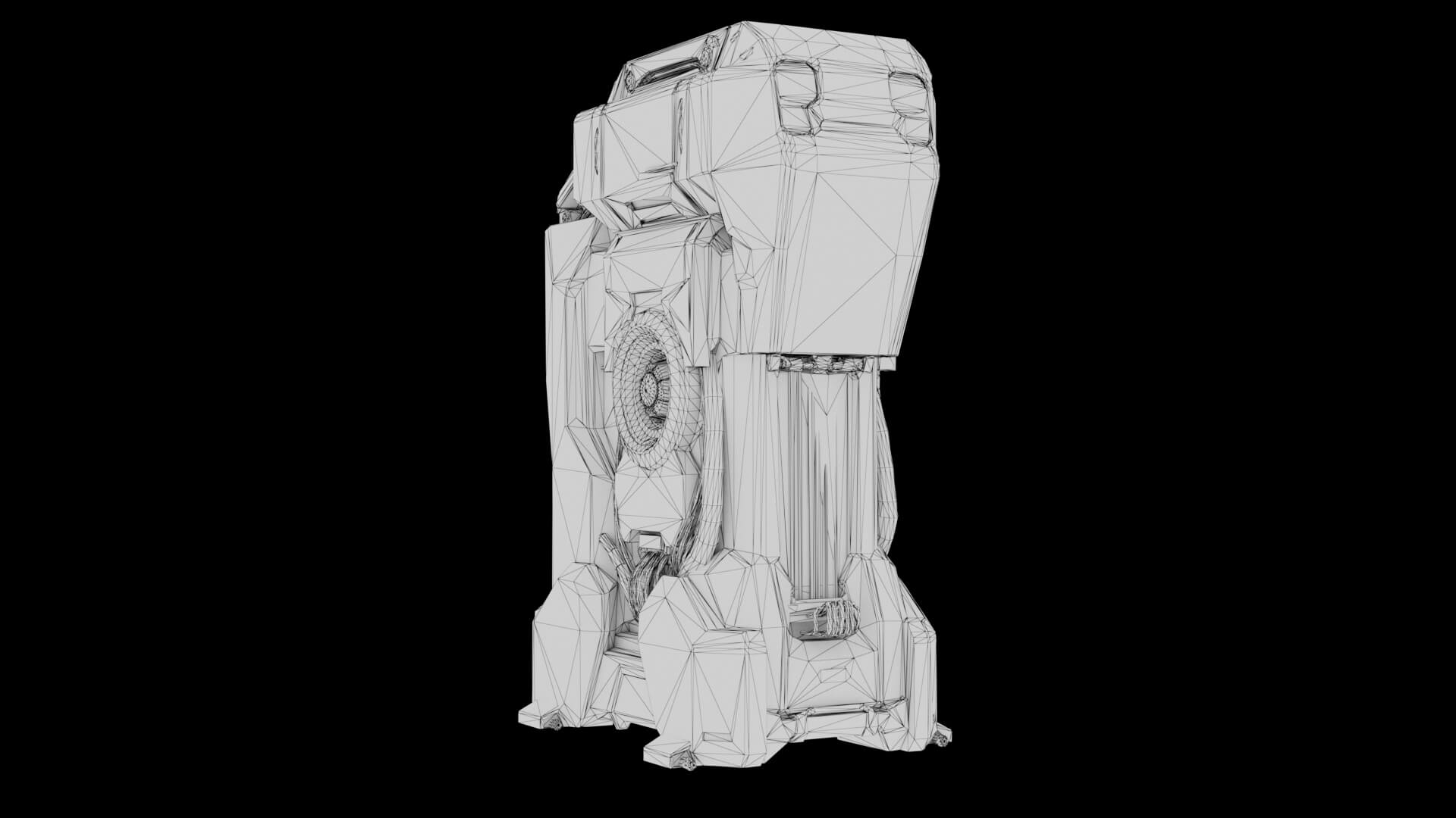 Sci-Fi Computer 3D Model 3D Model