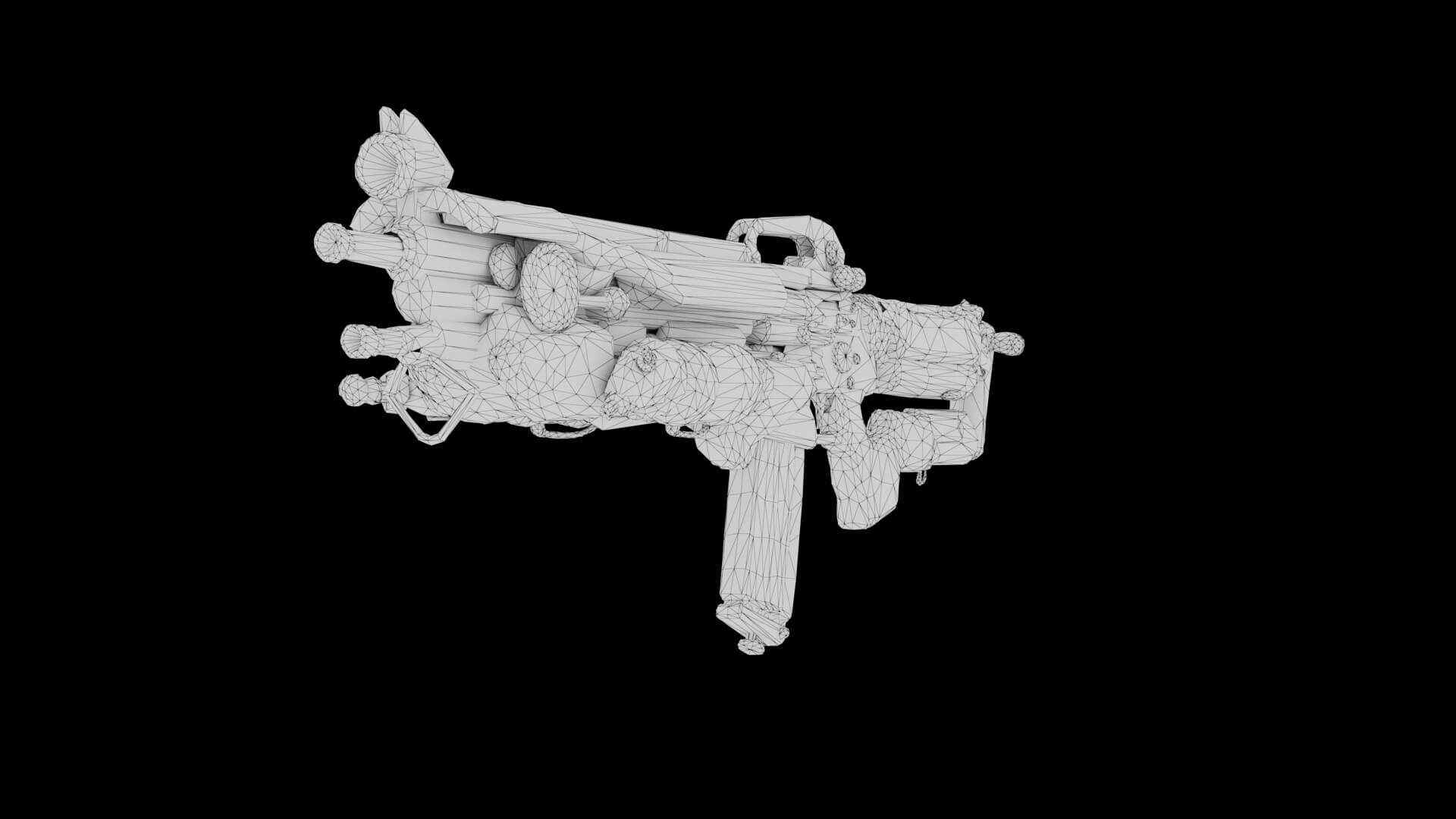 Sci-Fi Weapon - Aether Requiem 3D Model