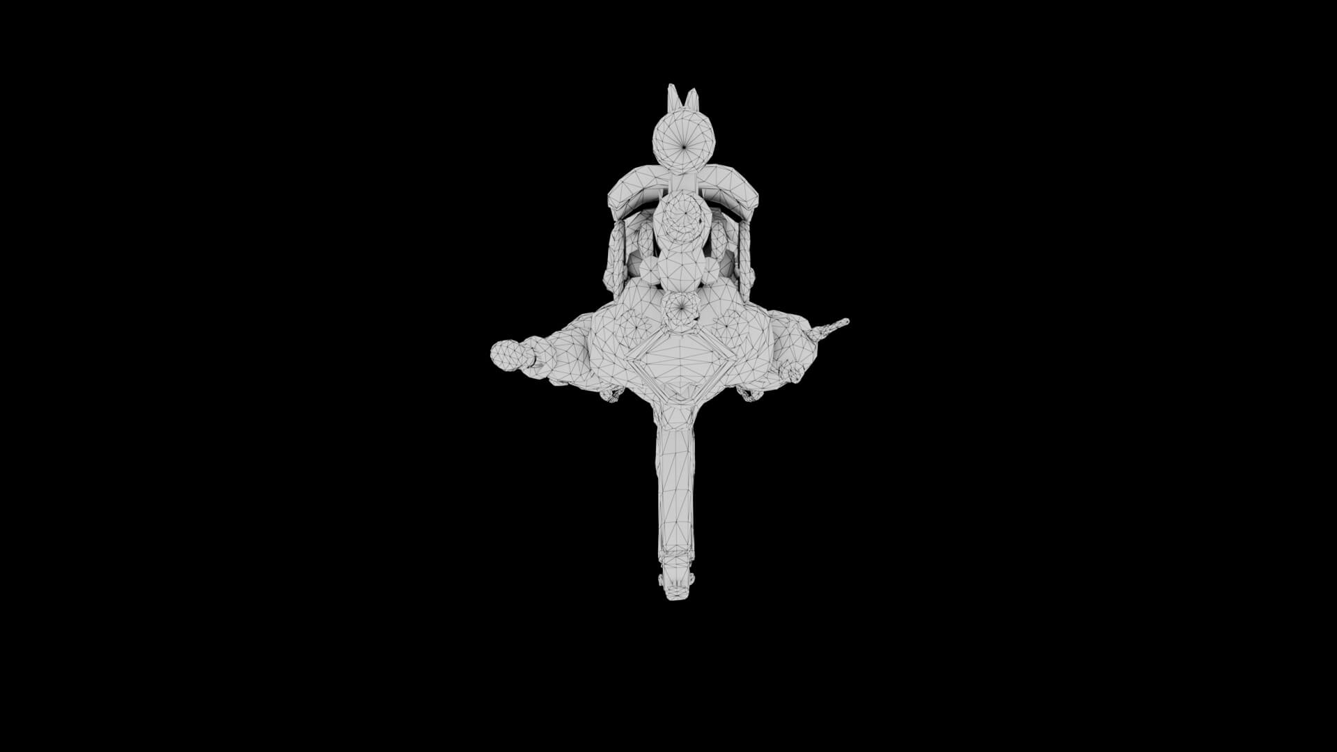 Sci-Fi Weapon - Aether Requiem 3D Model