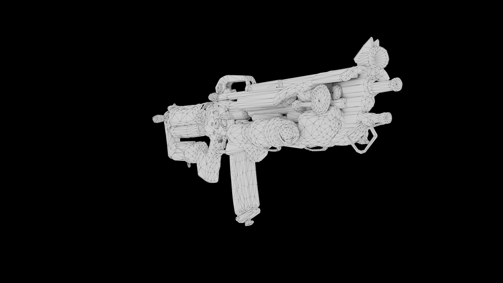 Sci-Fi Weapon - Aether Requiem 3D Model