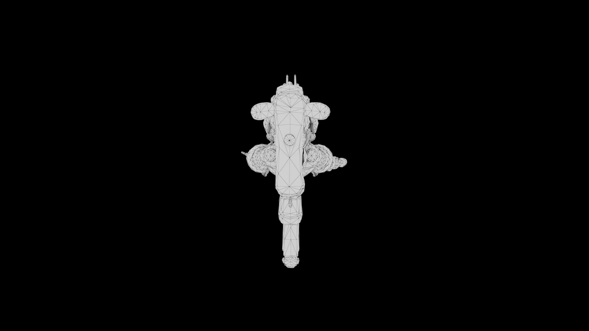 Sci-Fi Weapon - Aether Requiem 3D Model