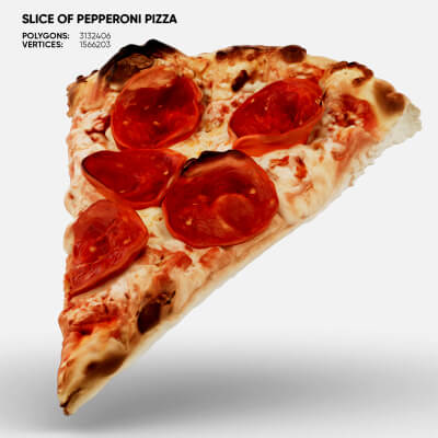Slice of Pepperoni Pizza
