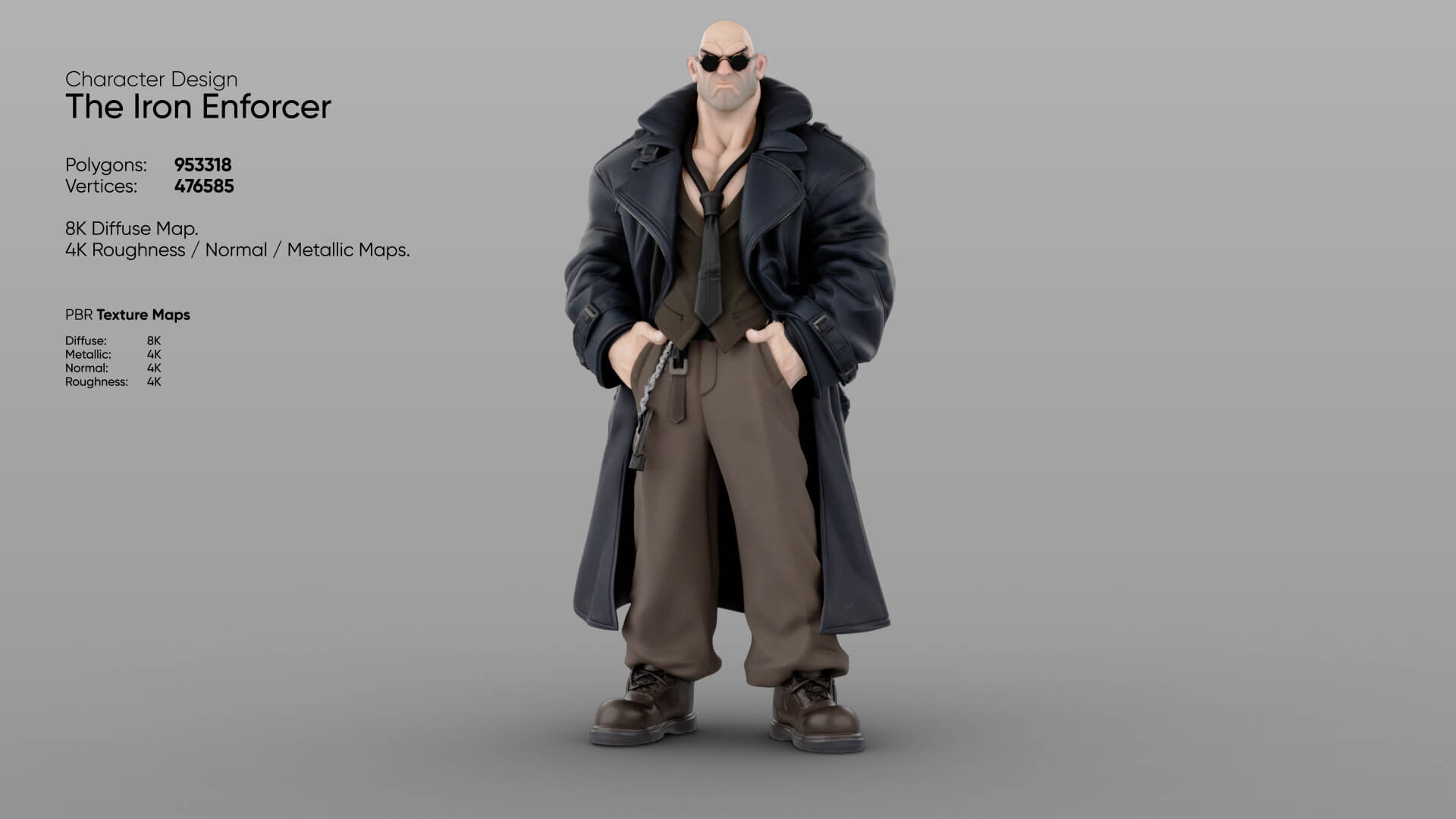 The Iron Enforcer 3D Model 3D Model