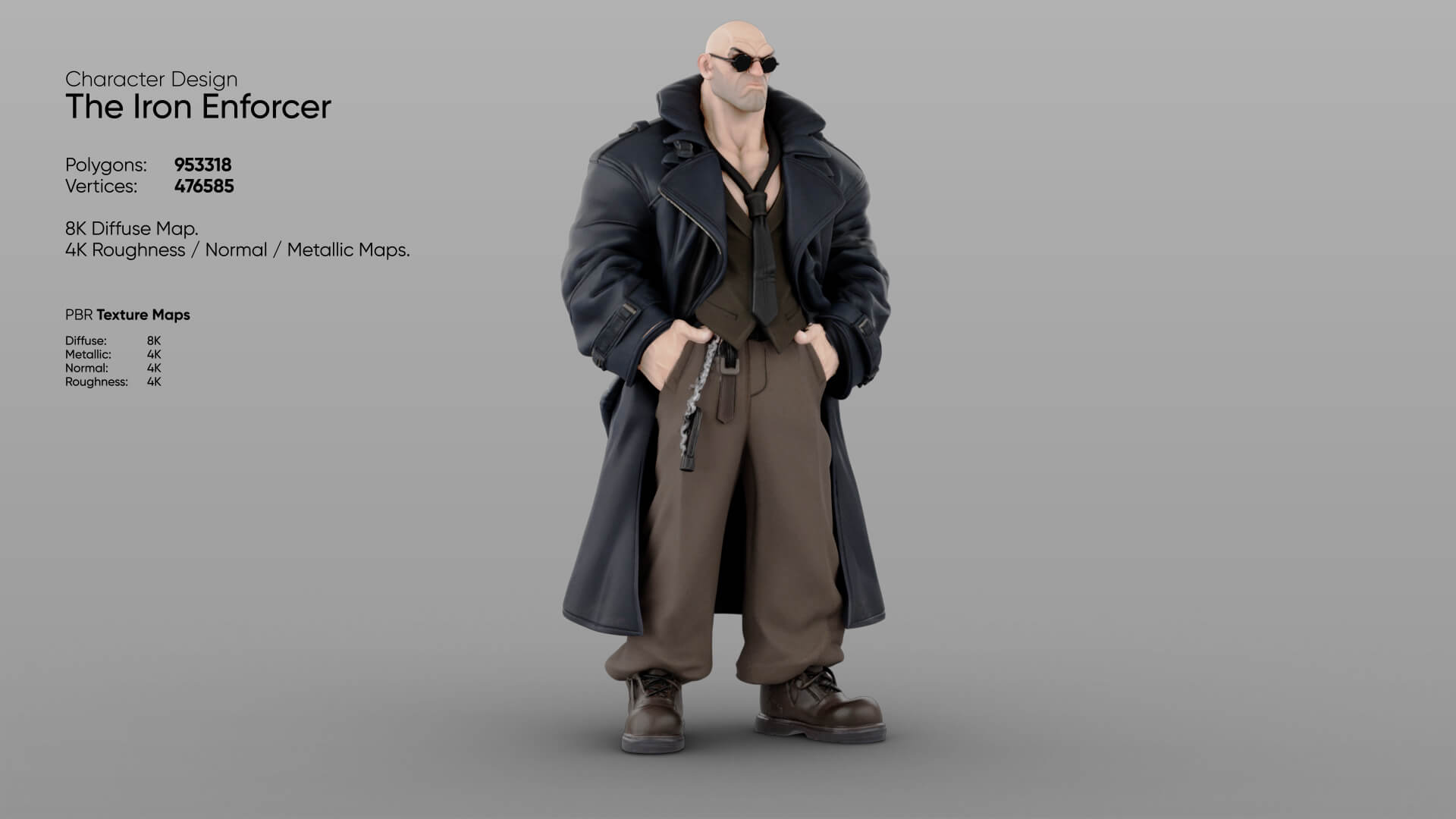 The Iron Enforcer 3D Model 3D Model