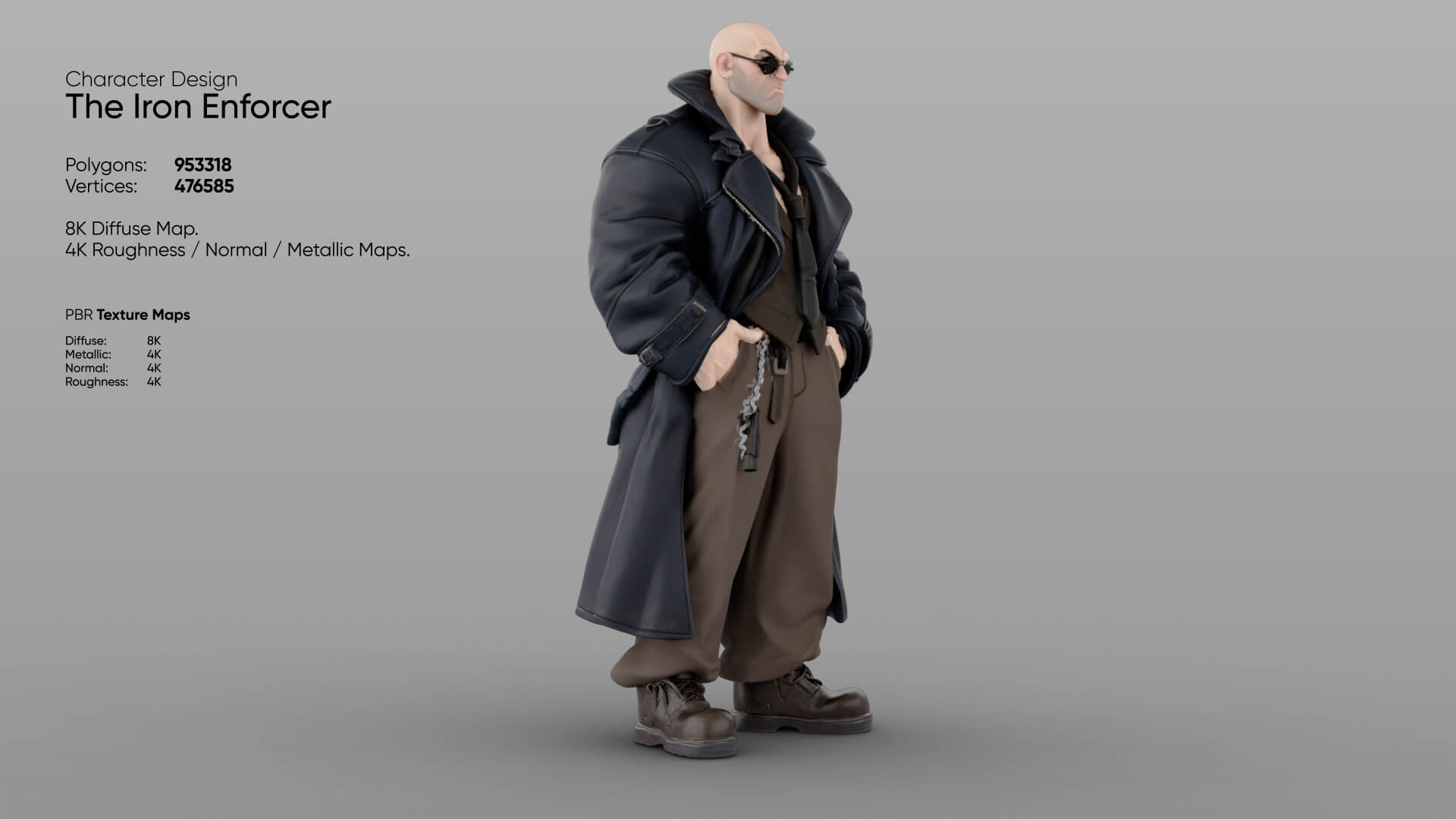 The Iron Enforcer 3D Model 3D Model
