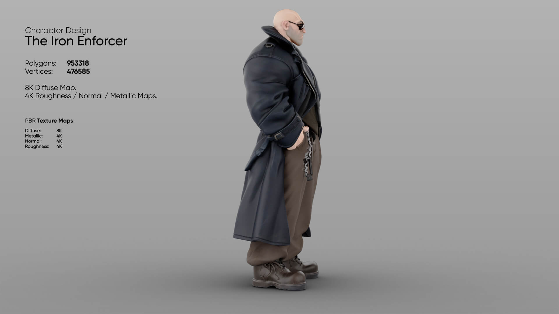 The Iron Enforcer 3D Model 3D Model