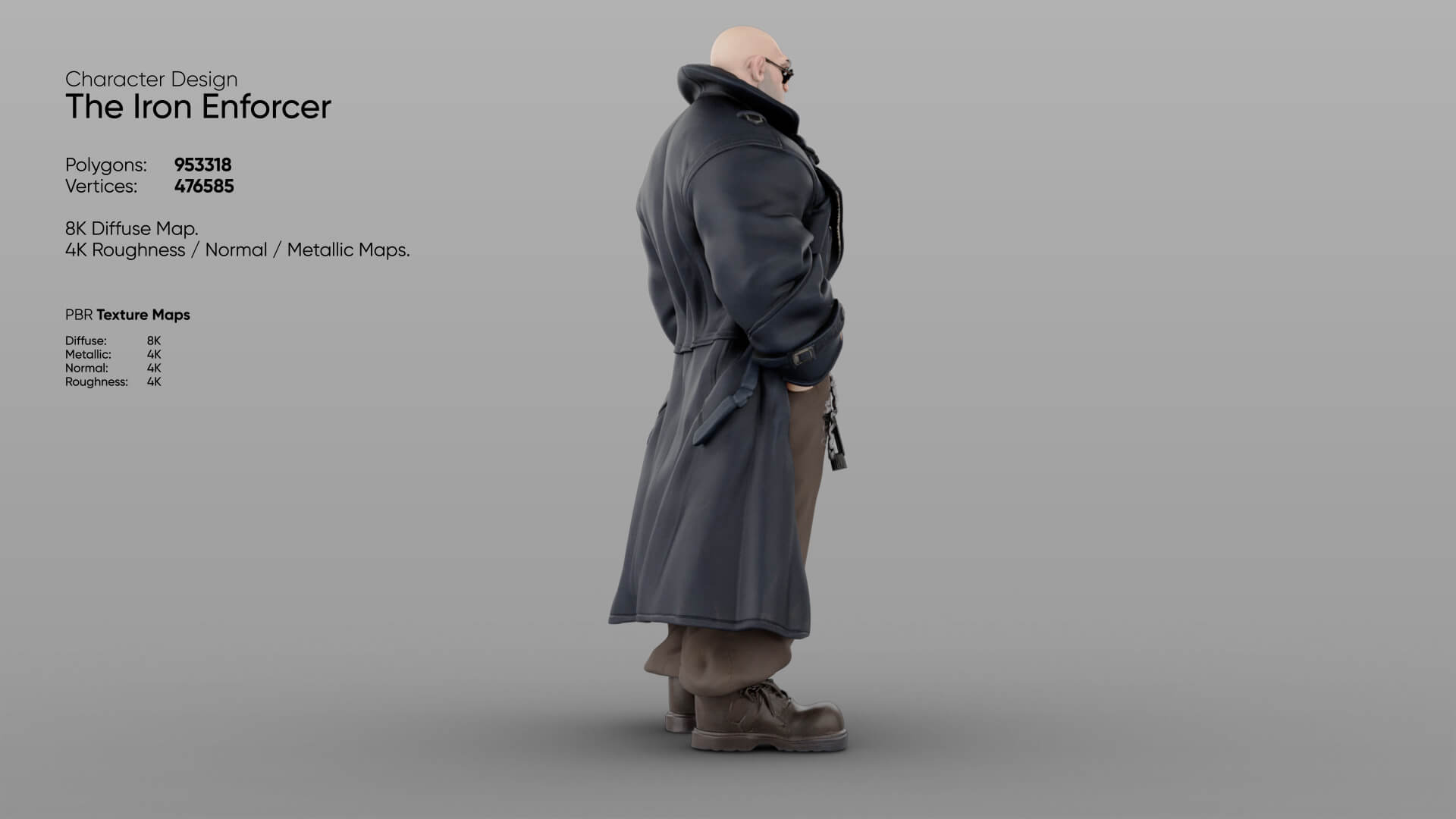 The Iron Enforcer 3D Model 3D Model
