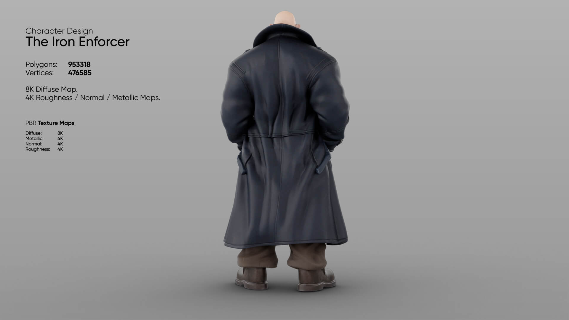 The Iron Enforcer 3D Model 3D Model