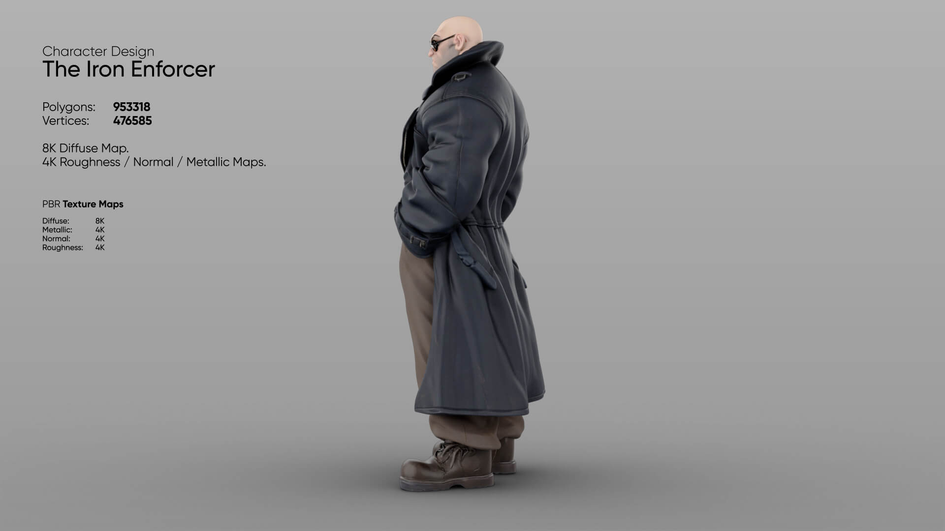 The Iron Enforcer 3D Model 3D Model