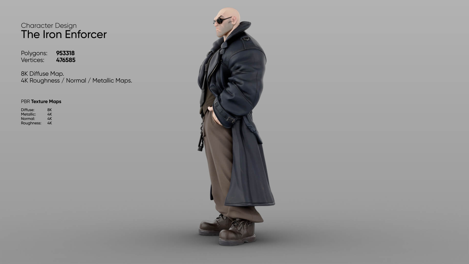 The Iron Enforcer 3D Model 3D Model