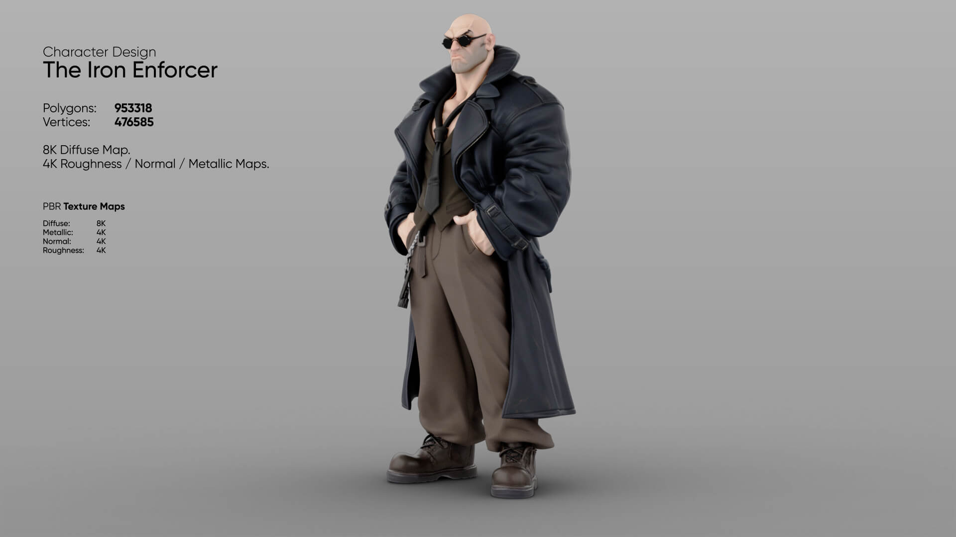 The Iron Enforcer 3D Model 3D Model
