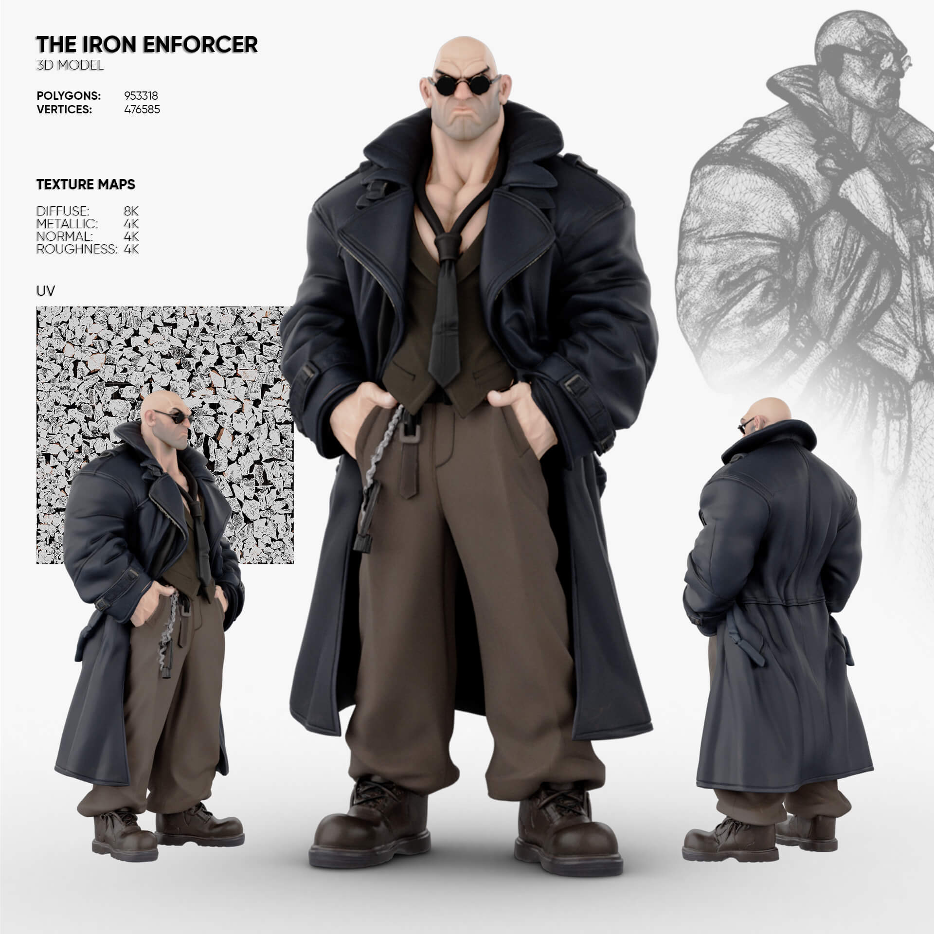 The Iron Enforcer 3D Model 3D Model