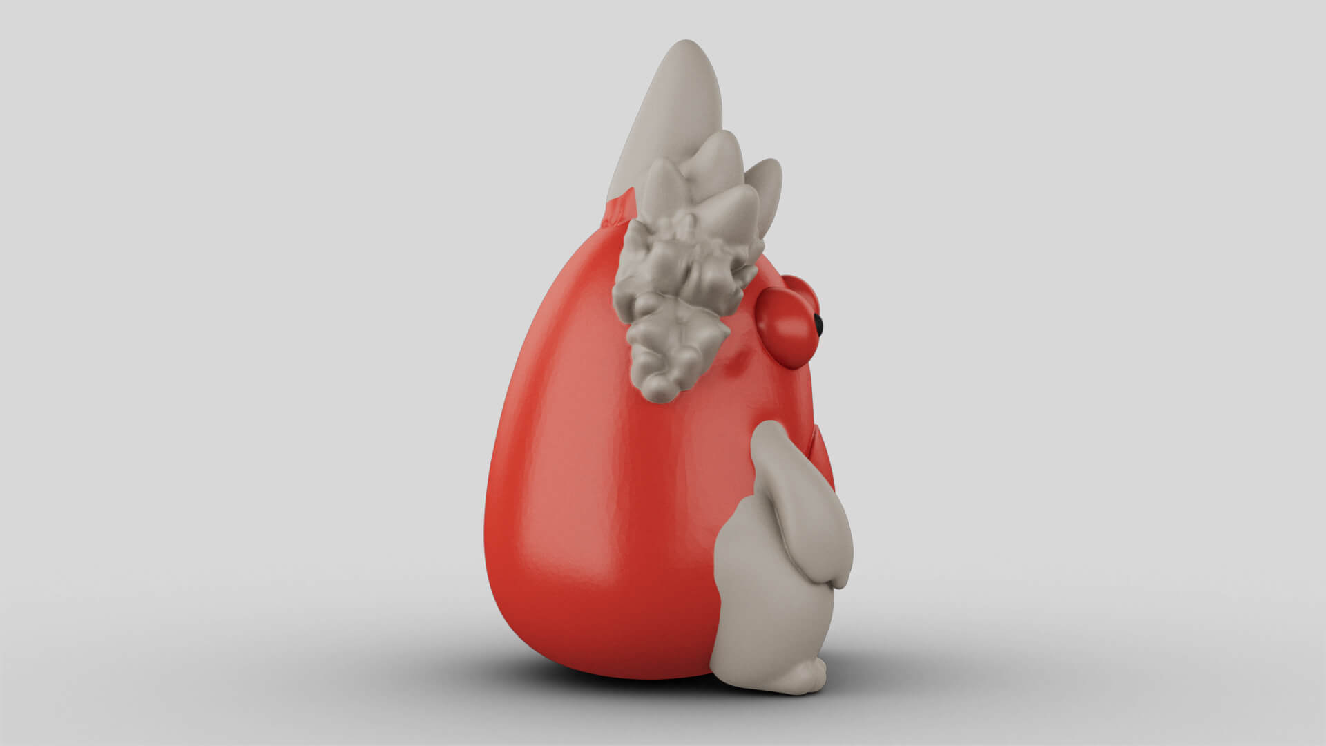 Toy - Coral Puffling - 3D Model 3D Model
