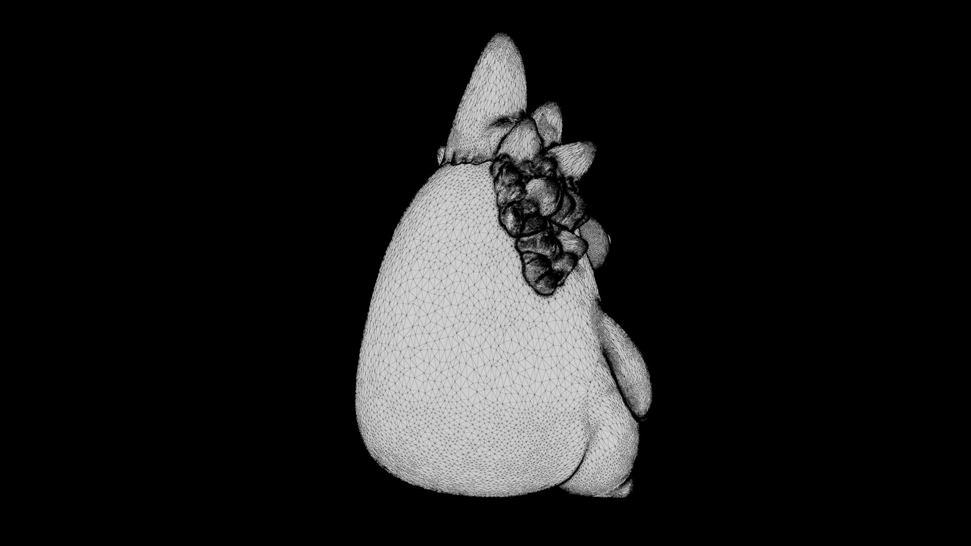 Toy - Coral Puffling - 3D Model 3D Model