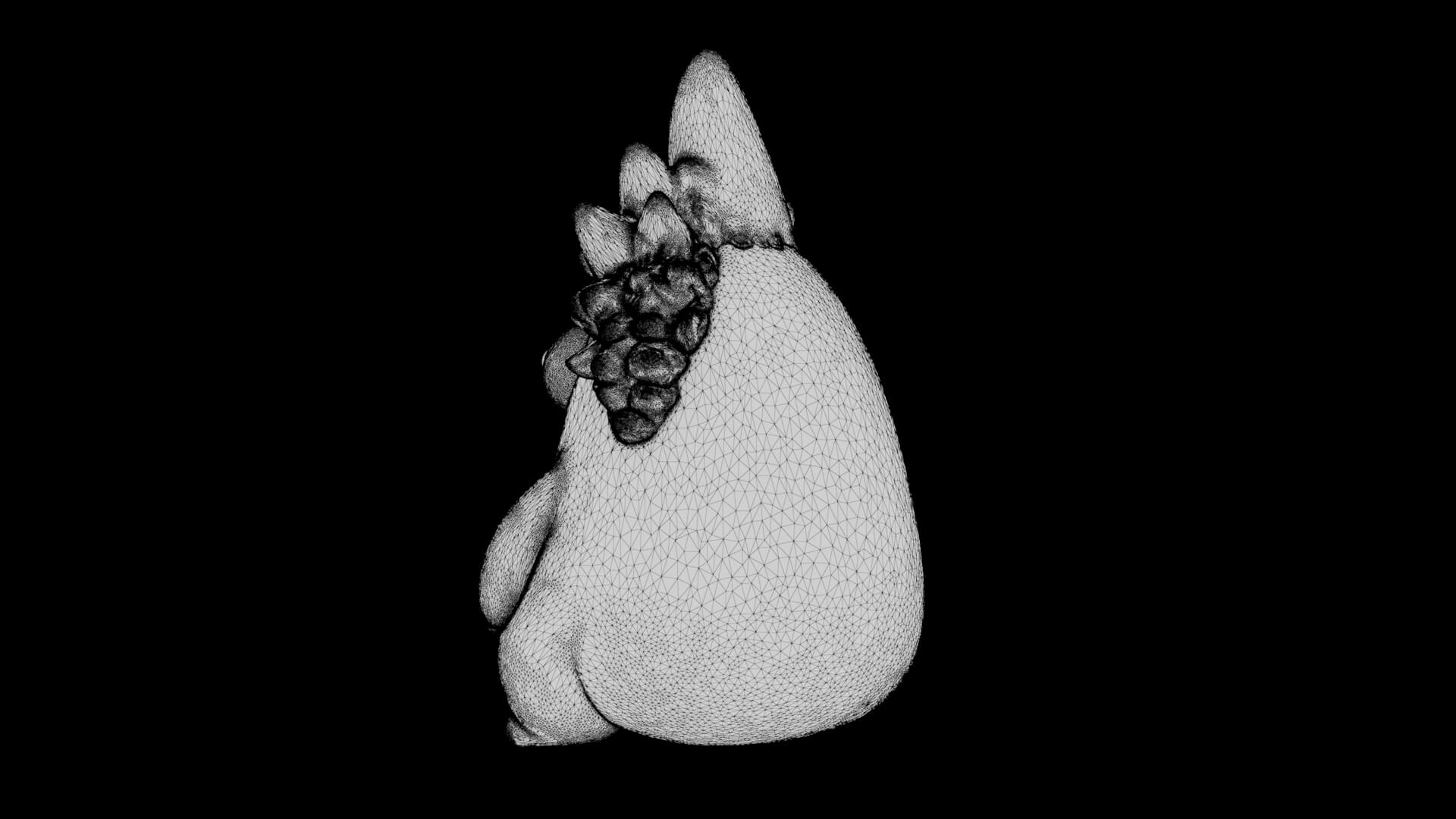 Toy - Coral Puffling - 3D Model 3D Model