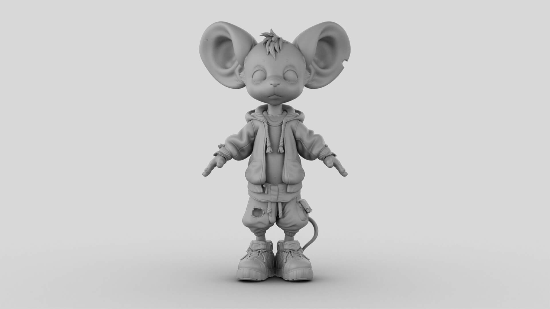Toy - Urban Squeak - 3D Model 3D Model