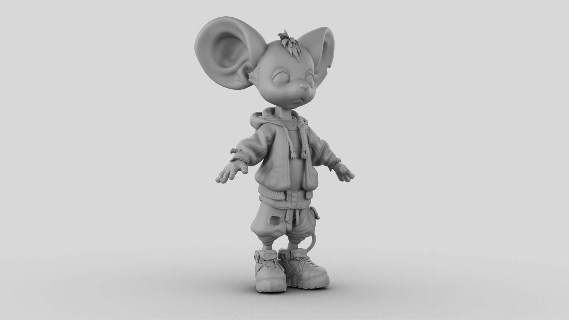 Toy - Urban Squeak - 3D Model 3D Model
