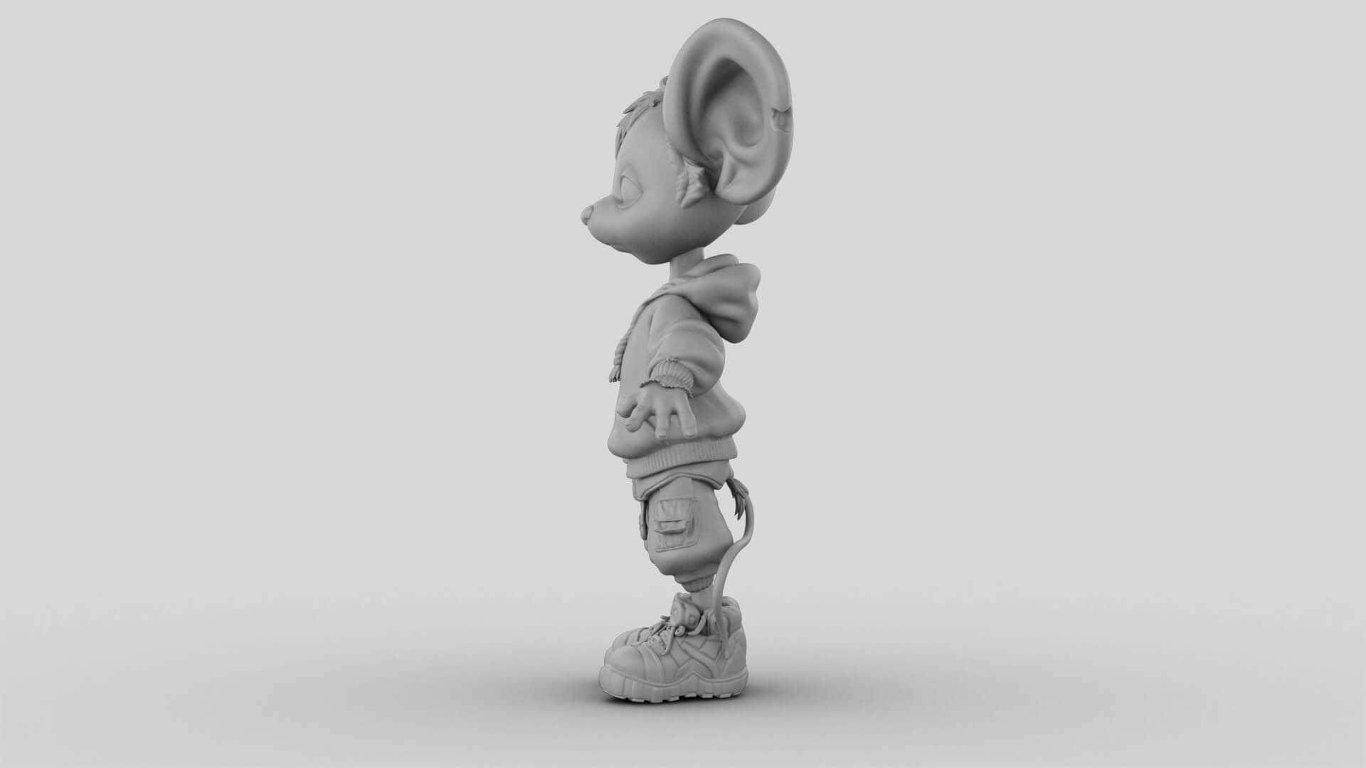 Toy - Urban Squeak - 3D Model 3D Model