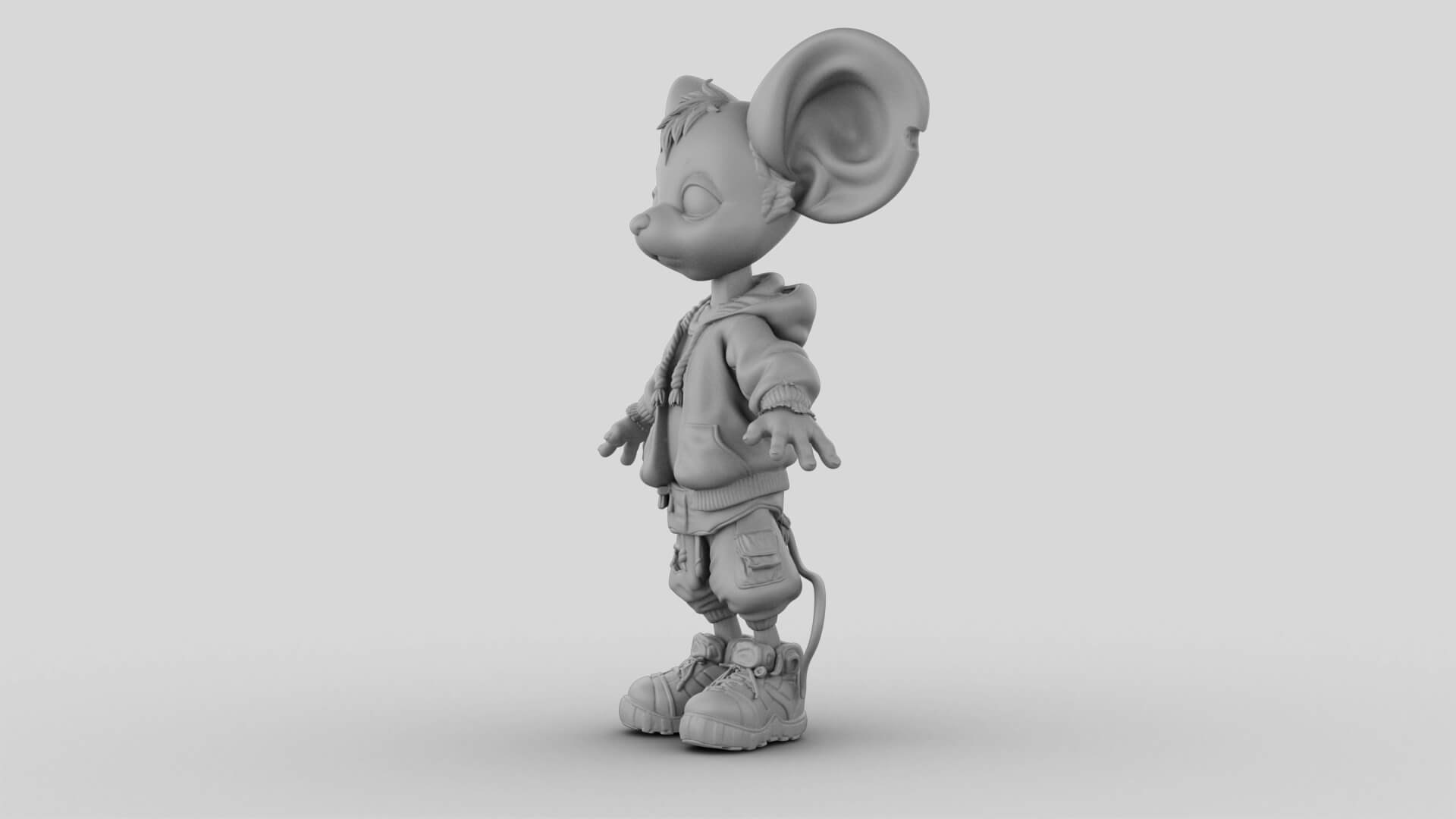 Toy - Urban Squeak - 3D Model 3D Model