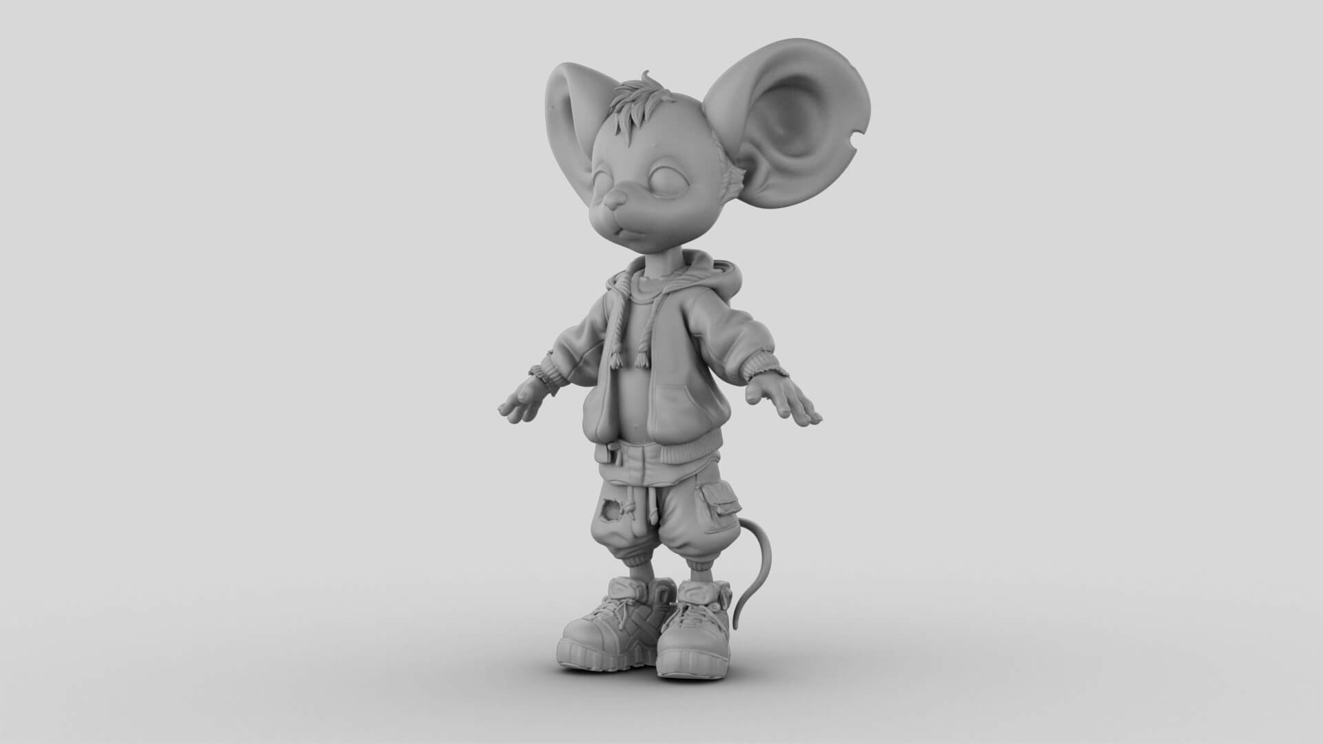 Toy - Urban Squeak - 3D Model 3D Model