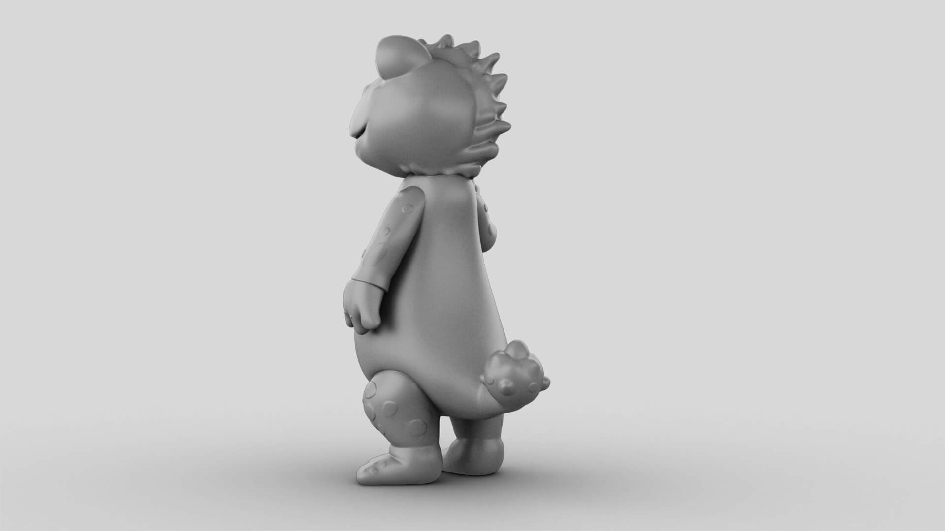 Toy - Waving Gecko - 3D Model 3D Model
