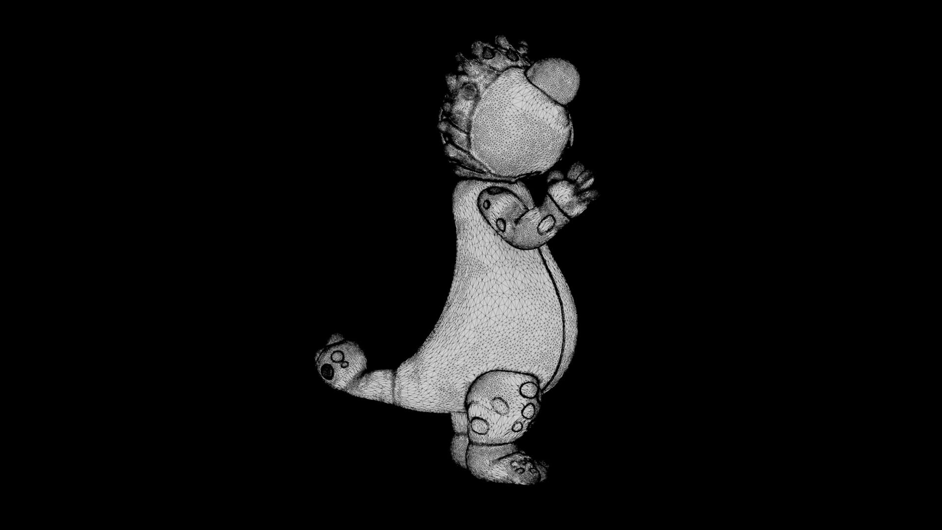 Toy - Waving Gecko - 3D Model 3D Model