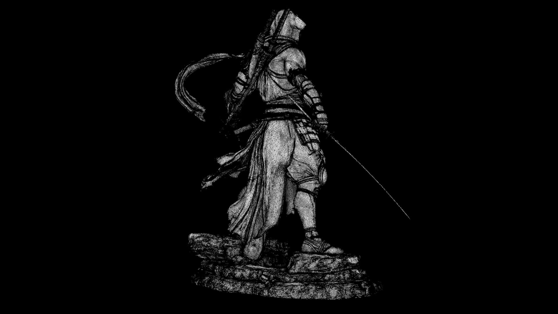 Veiled Blade of the Wastes 3D Model