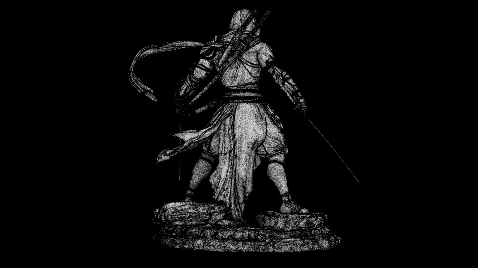 Veiled Blade of the Wastes 3D Model