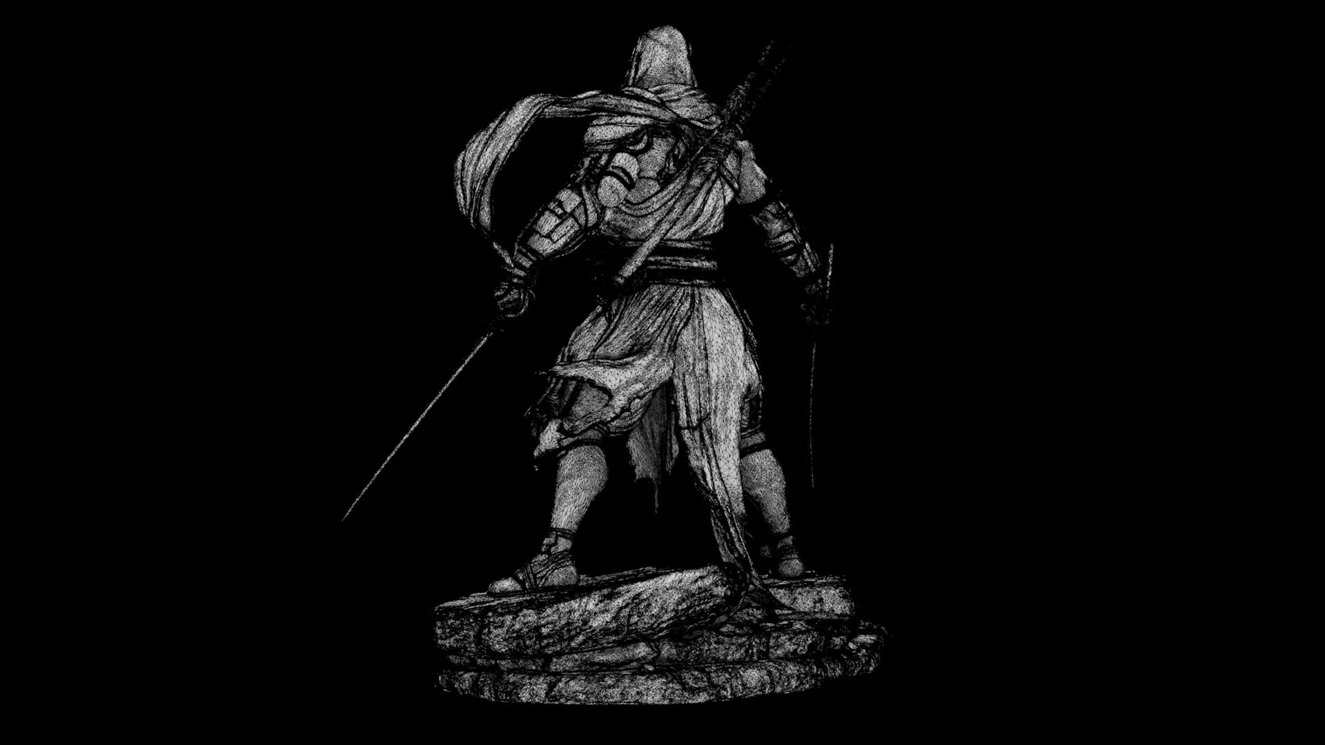 Veiled Blade of the Wastes 3D Model