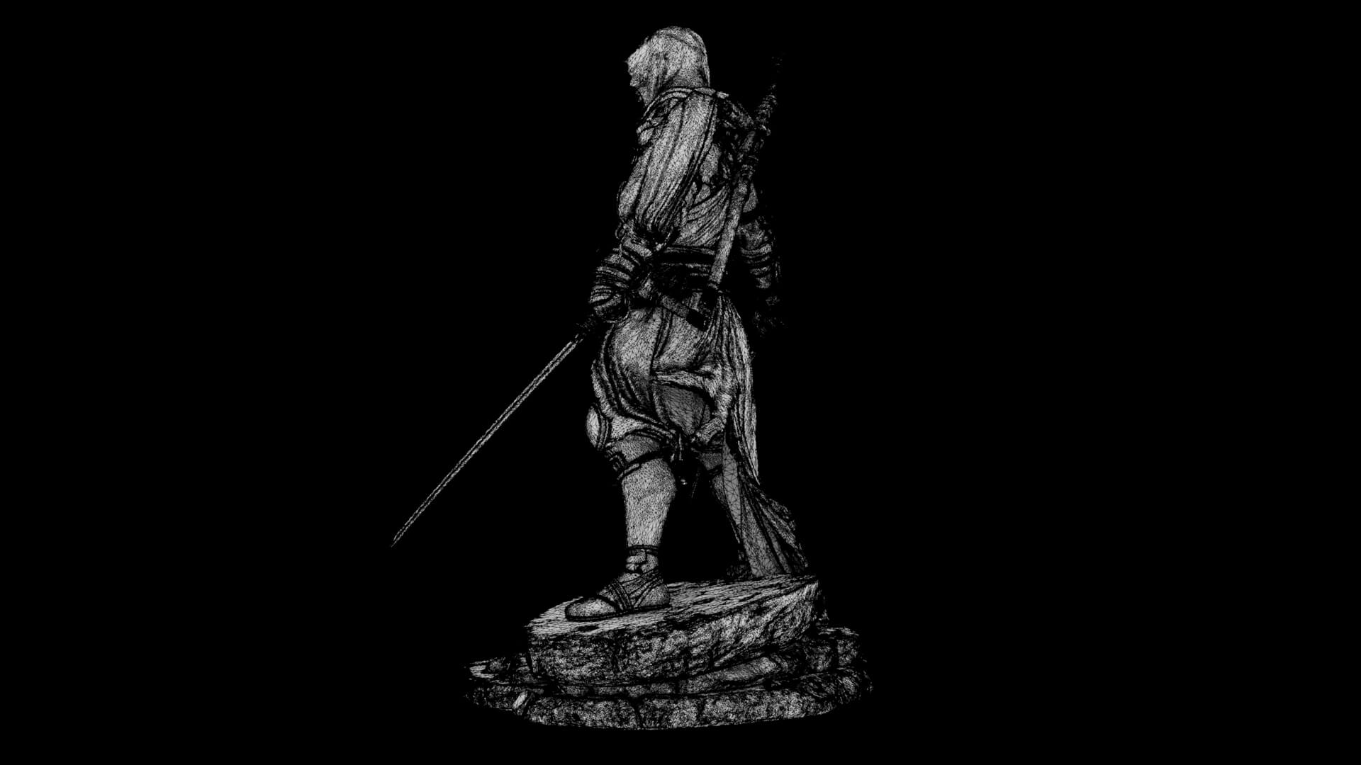 Veiled Blade of the Wastes 3D Model