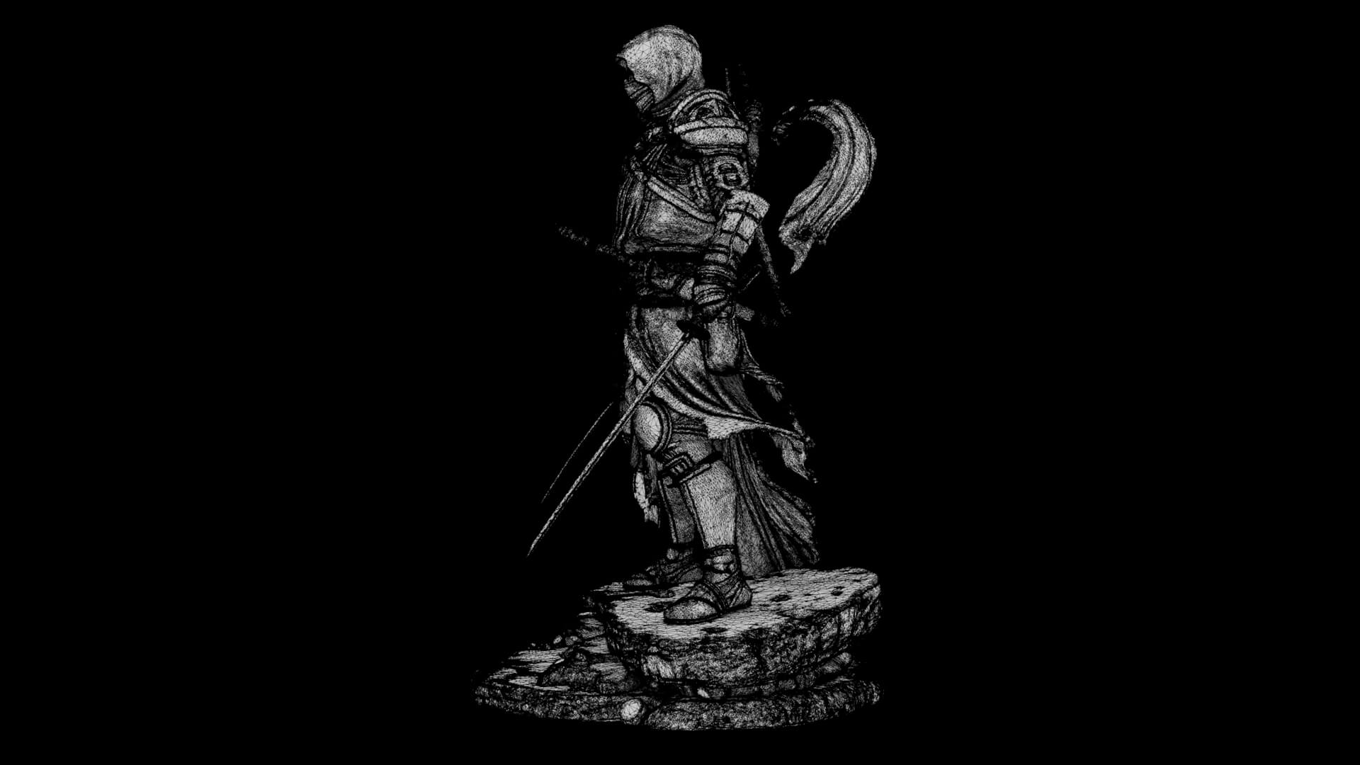 Veiled Blade of the Wastes 3D Model