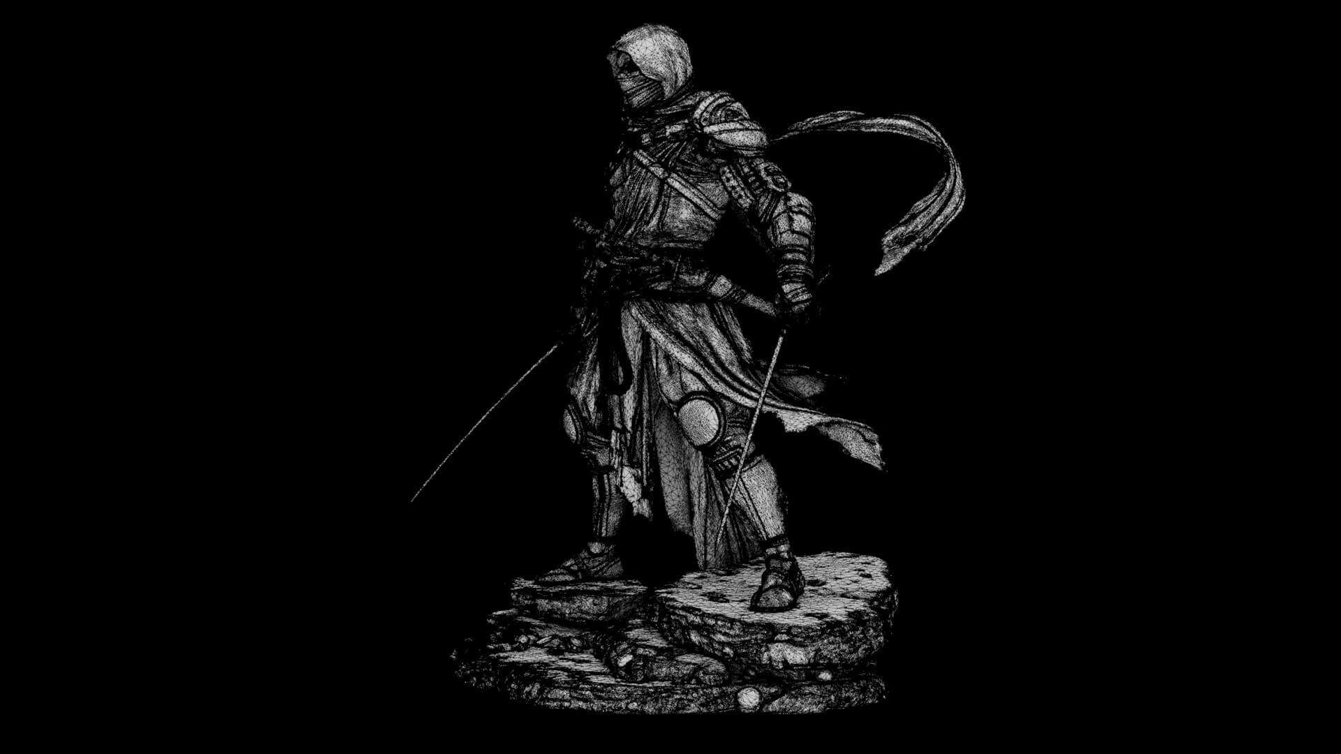 Veiled Blade of the Wastes 3D Model
