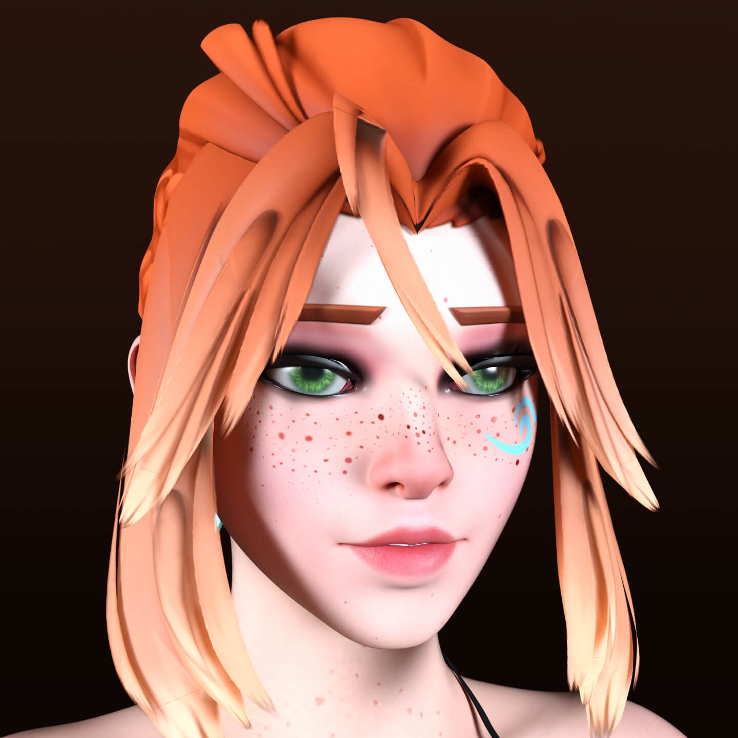 Overwatch Freja for Genesis 8 and 9 Daz Content