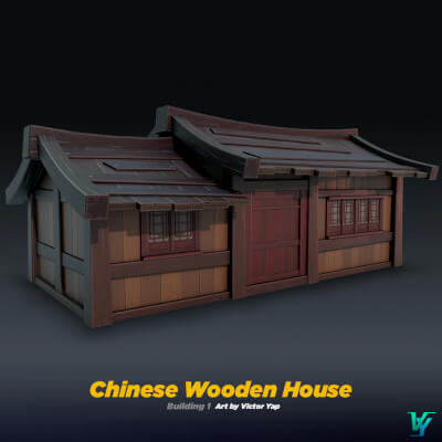 Ancient Chinese Wooden House