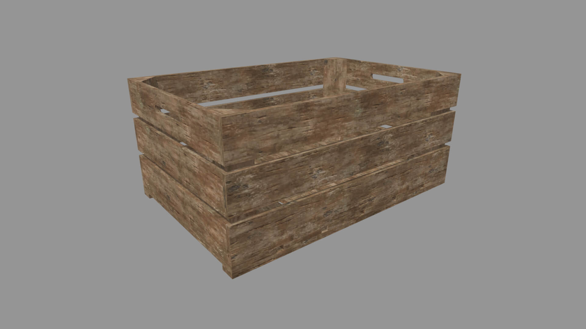 Fruit Box 01 3D Model