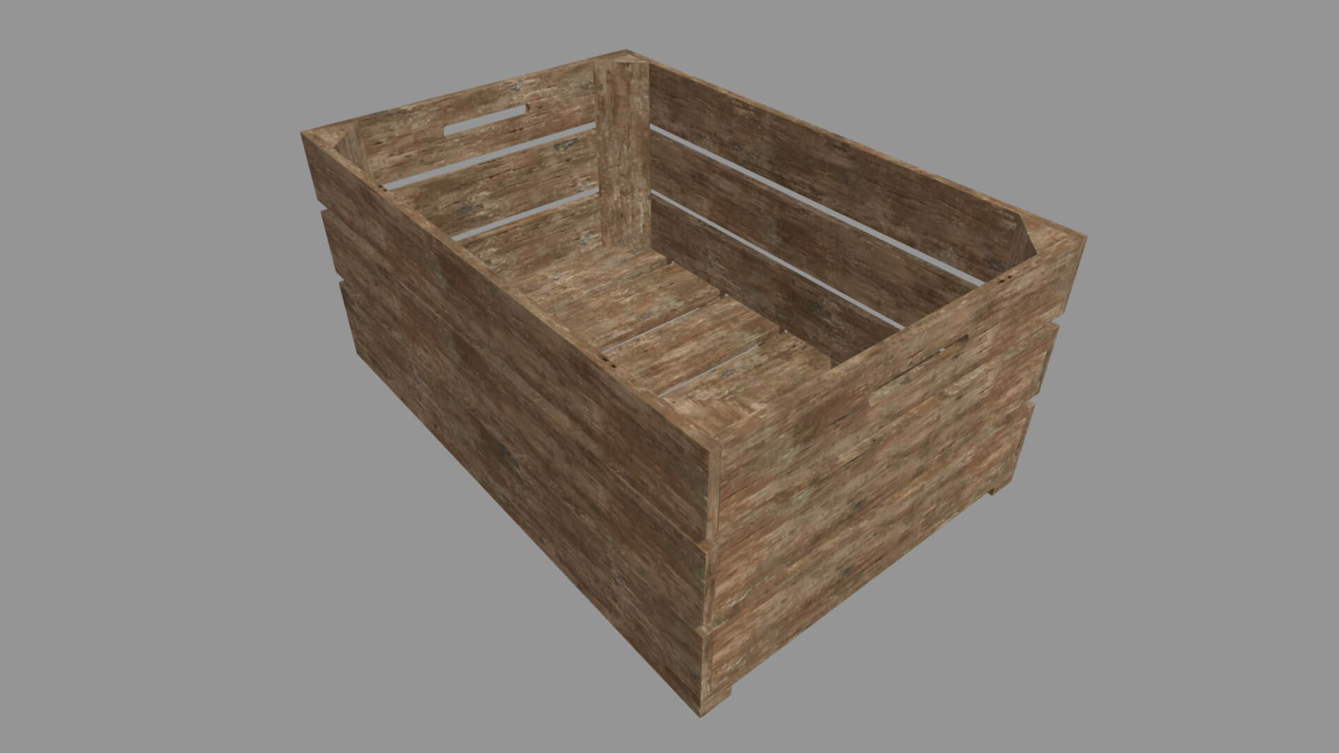 Fruit Box 01 3D Model