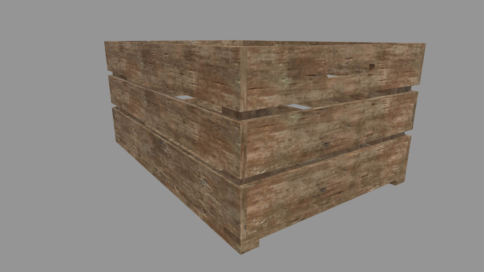 Fruit Box 01 3D Model