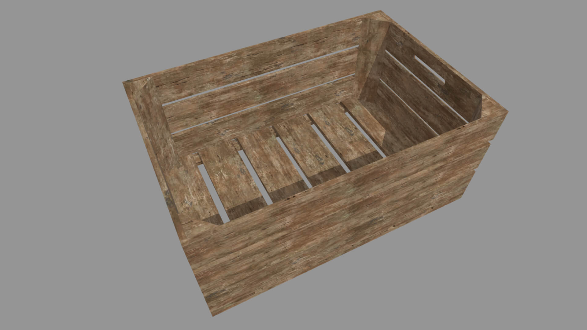 Fruit Box 01 3D Model