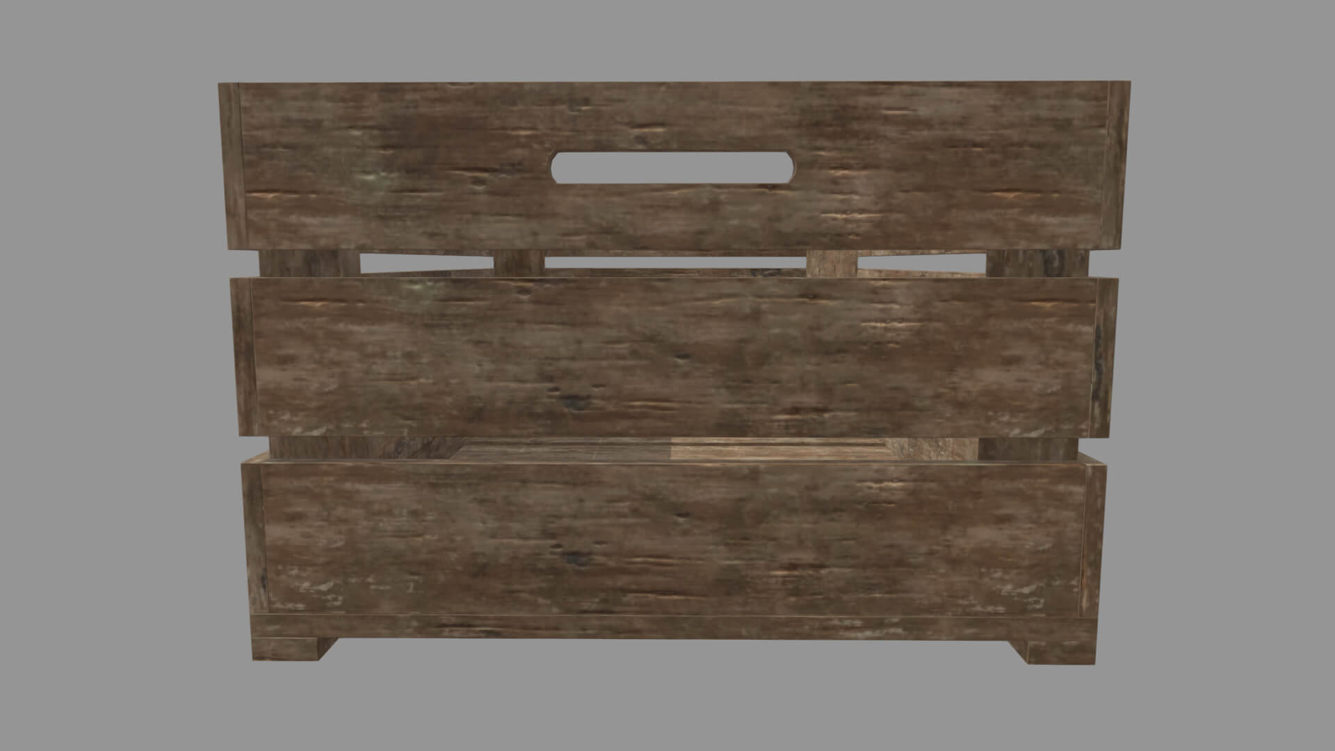 Fruit Box 01 3D Model